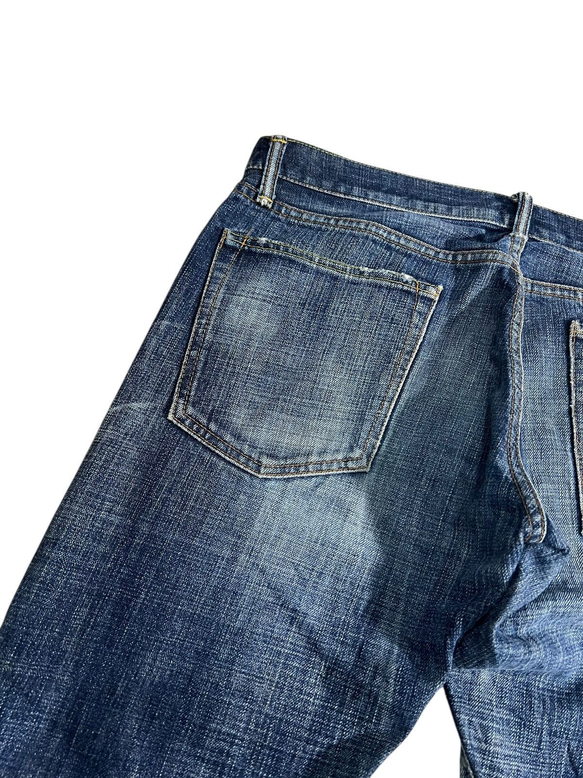 Japanese Brand Vintage Eternal Patchwork Distress Claw Jean Japan Size US 34 / EU 50 - 15 Thumbnail