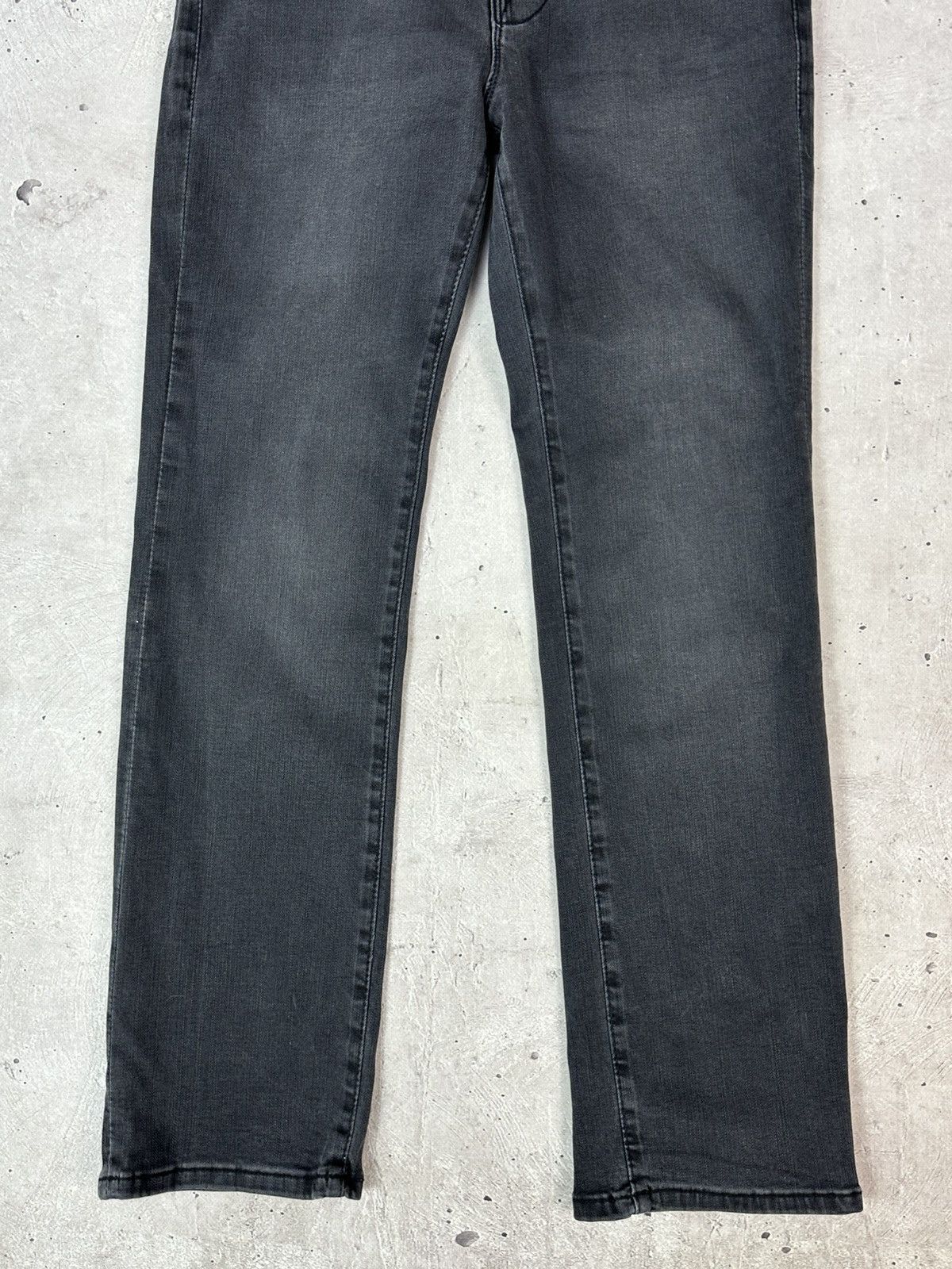 Frame Frame Le High Straight Black Washed Jeans Size 27" / US 4 / IT 40 - 3 Thumbnail
