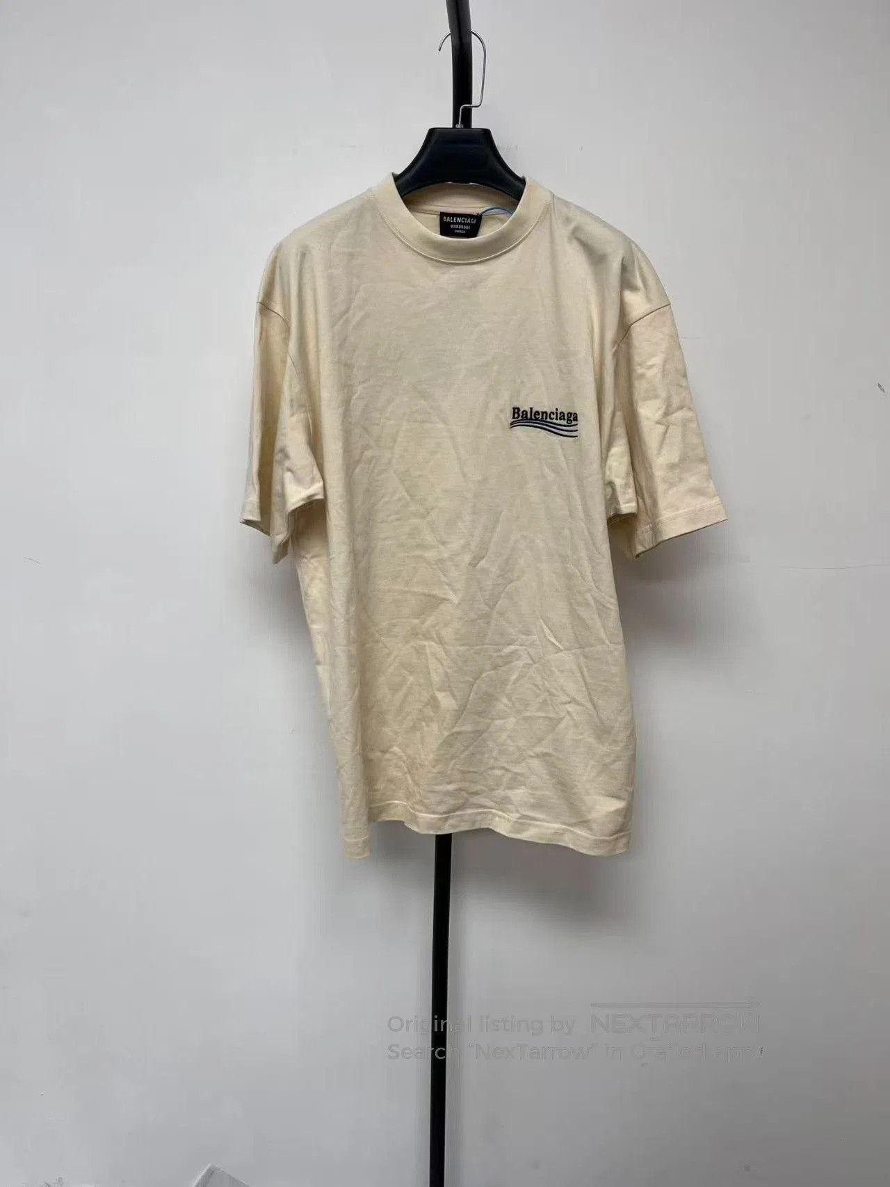 Balenciaga Balenciaga Men's Logo Print Crewneck T-Shirt. Size US XS / EU 42 / 0 - 1 Thumbnail