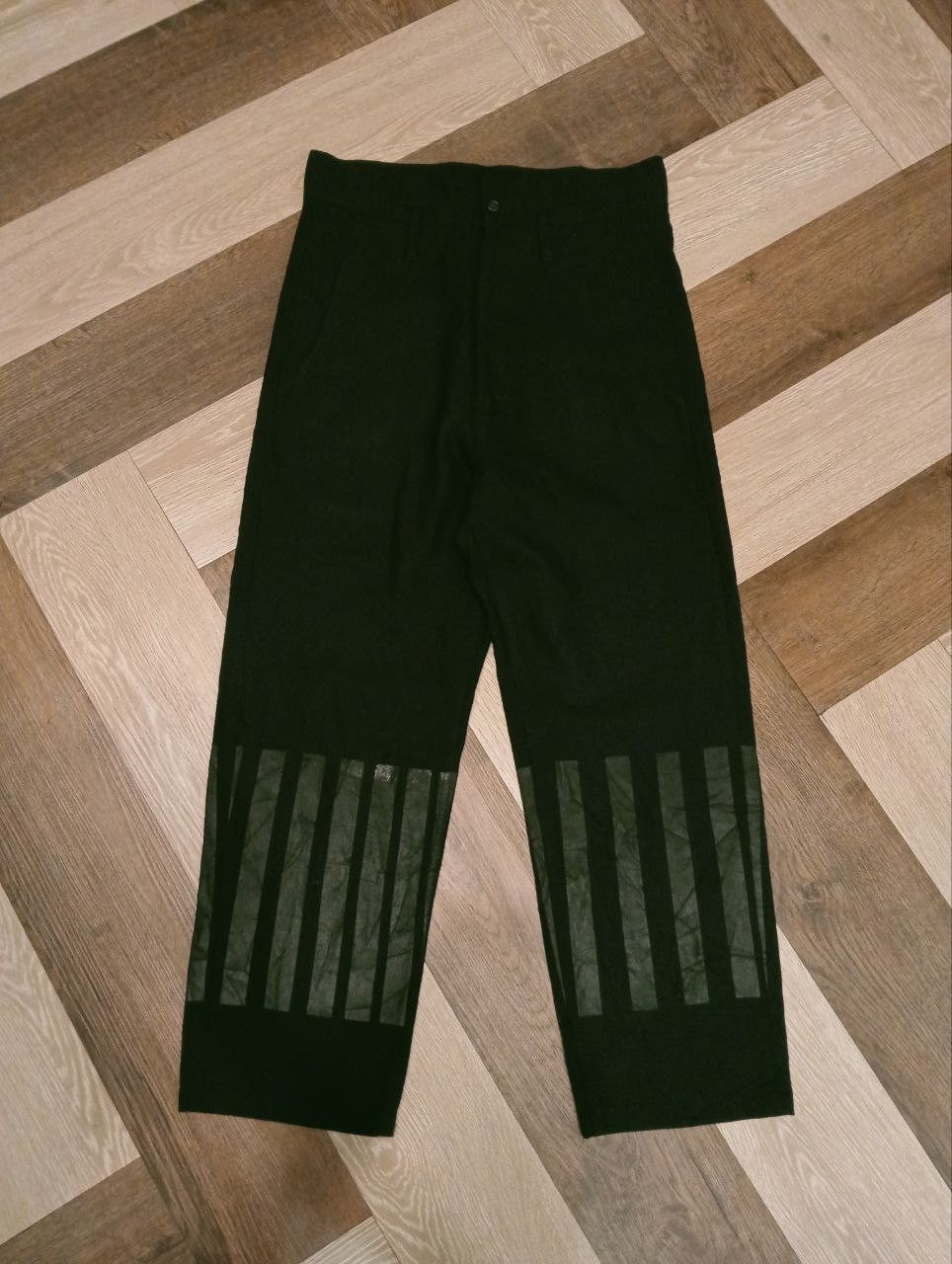 Yohji Yamamoto RARE YOHJI YAMAMOTO POUR HOMME SIGNATURE VINTAGE WOOL PANTS Size US 32 / EU 48 - 2 Thumbnail