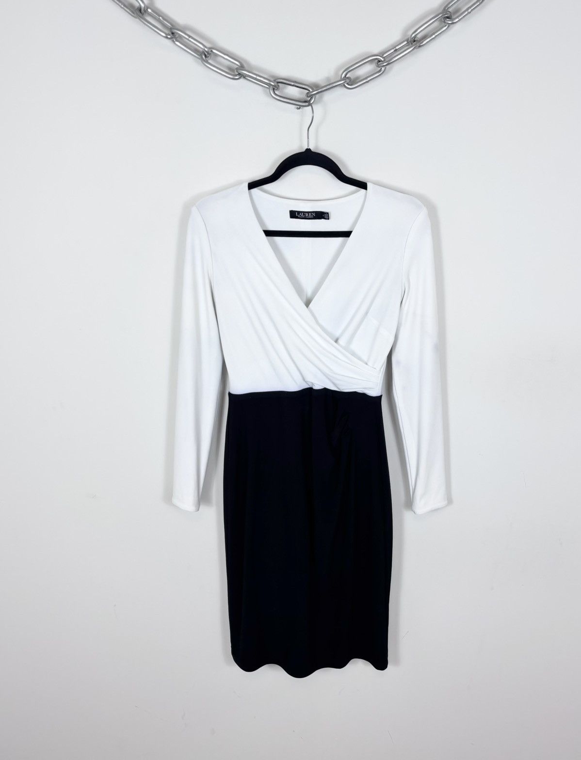 Lauren Ralph Lauren Lauren Ralph Lauren Women’s Two-Tone Jersey Dress Size XS / US 0-2 / IT 36-38 - 1 Thumbnail