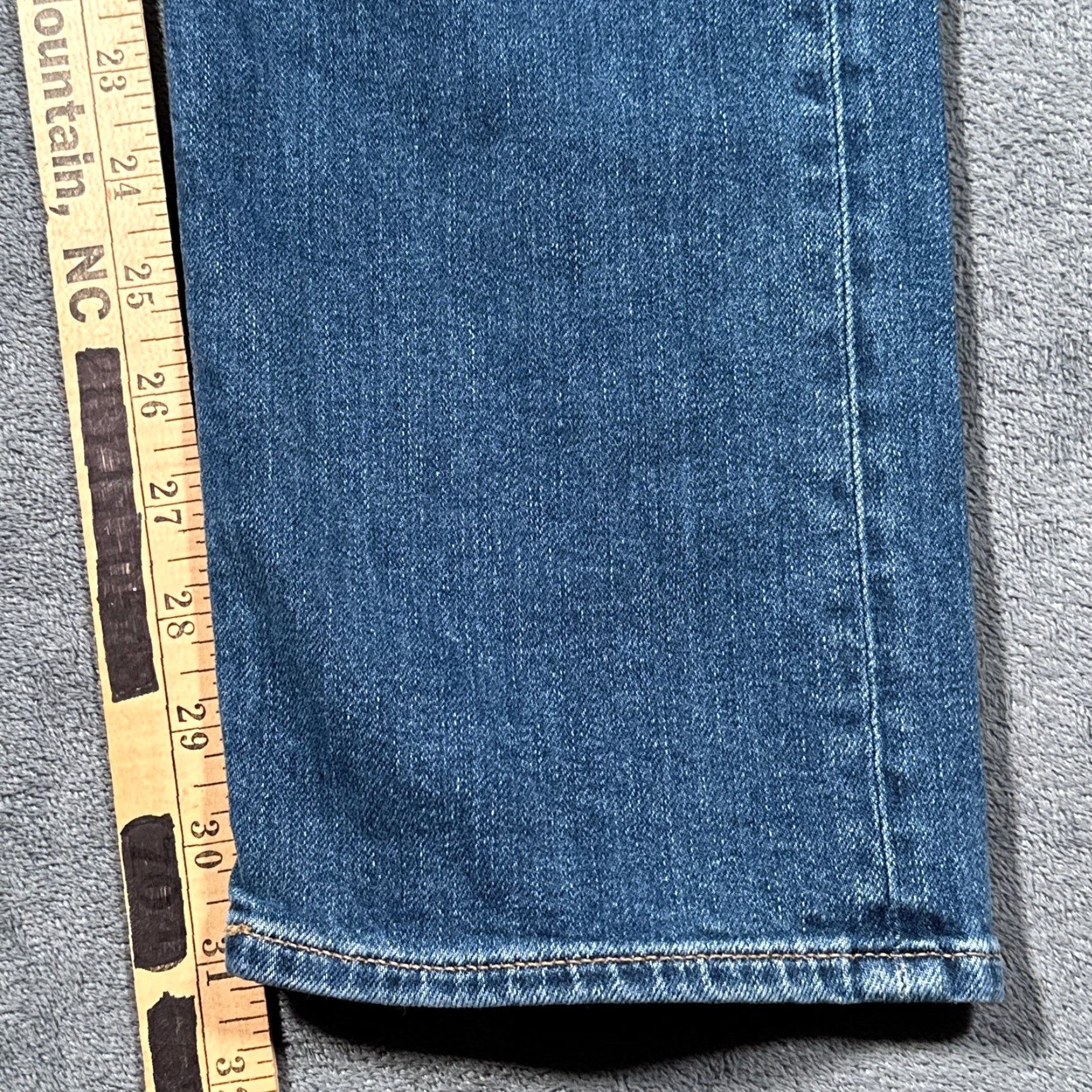 Denime Revtown Jeans Mens 31x32 Blue Decade Denim Sharp Slim Fit Stretch Casual Pants Size US 31 - 5 Thumbnail