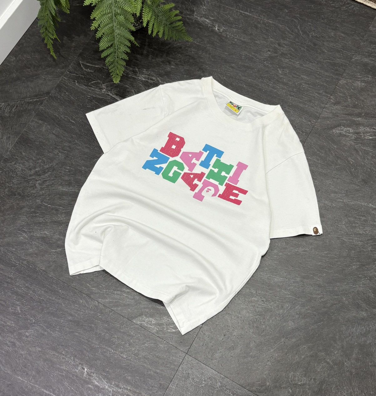 Bape Bape Big Logo Obersized T-shirt Rare Y2K Size S / US 4 / IT 40 - 1 Thumbnail