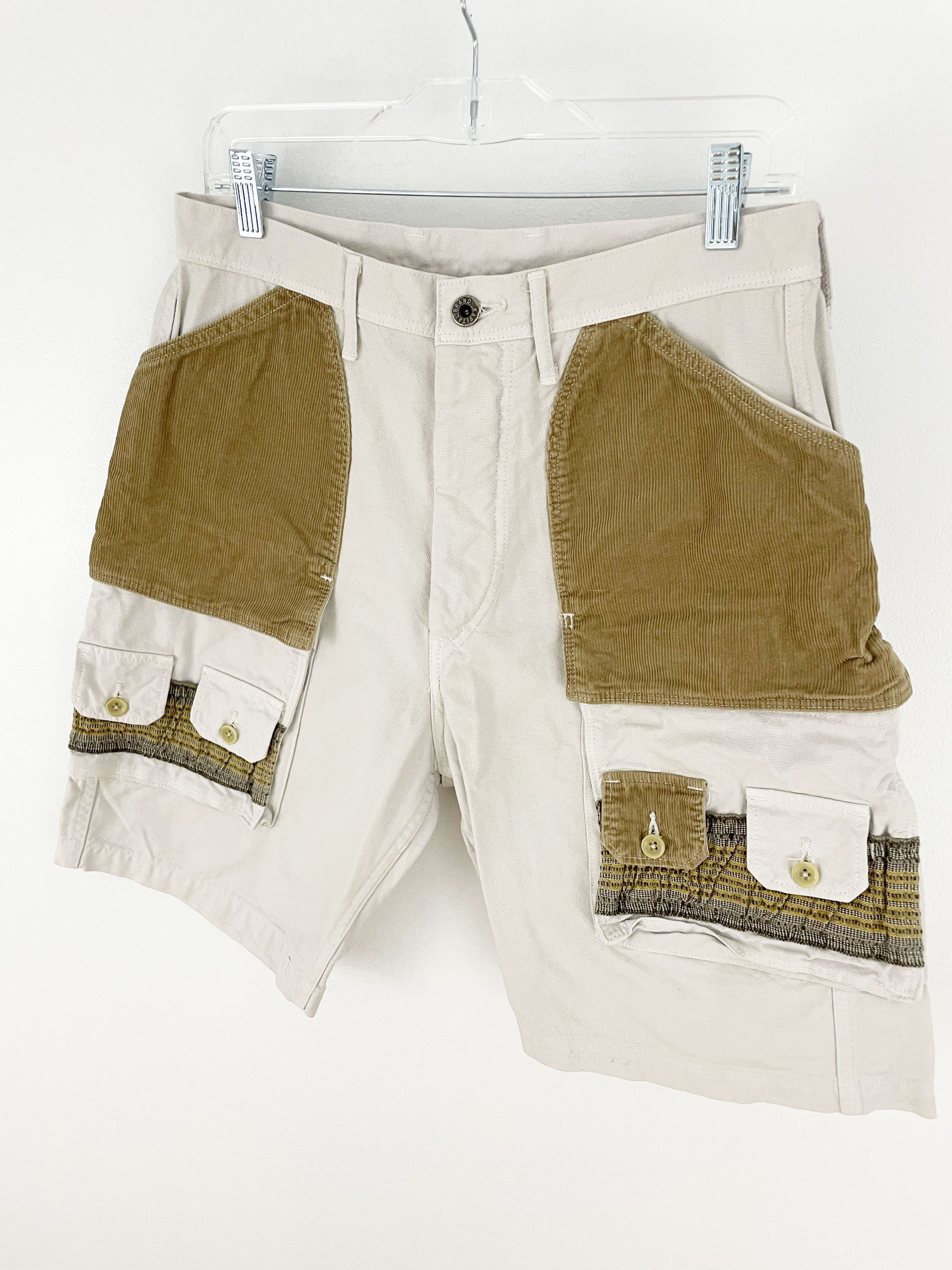 Kapital Fishing Pocket Cargo Shorts Size US 30 / EU 46 - 2 Thumbnail