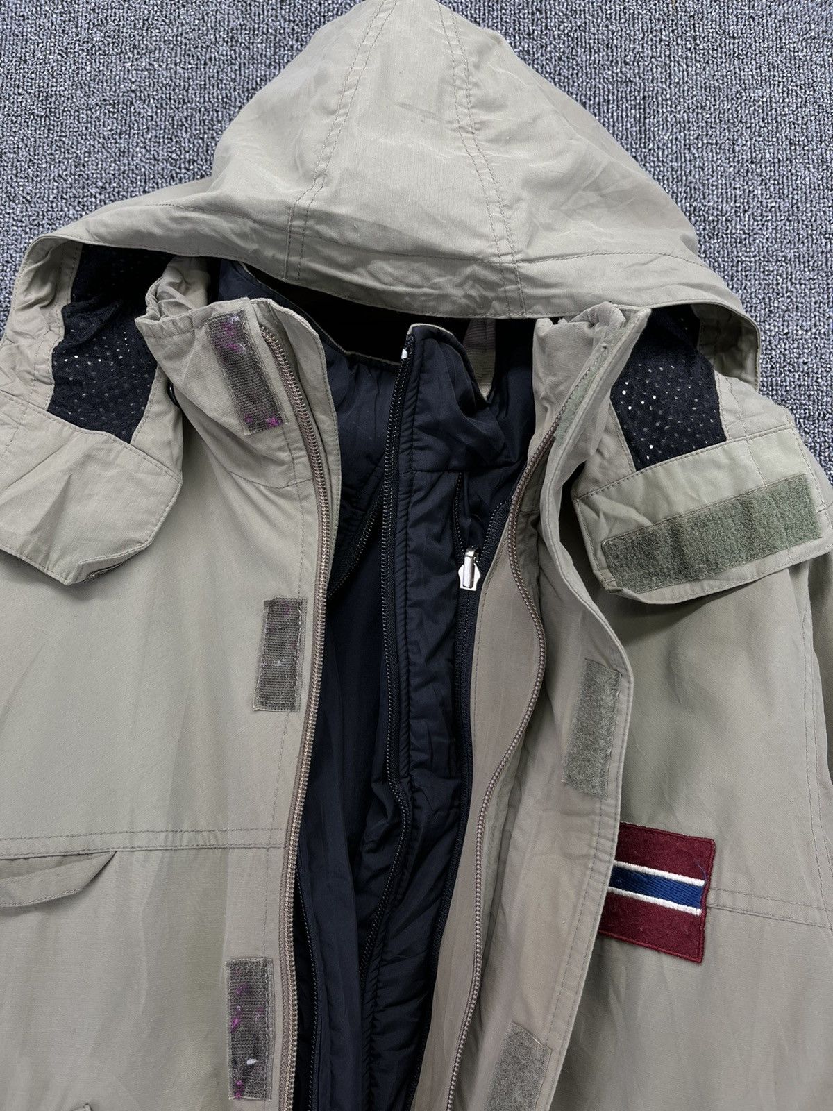 Napapijri Vintage Napapijri Geographic Hooded Zip Up Jacket Size US XS / EU 42 / 0 - 19 Thumbnail