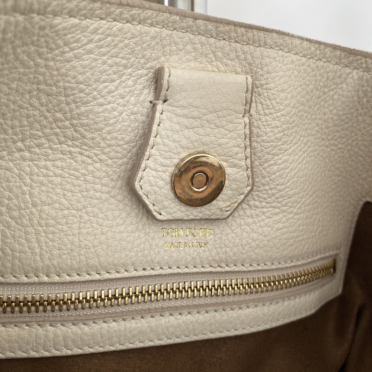 Tom Ford Zip Leather Bag Tom Ford Size ONE SIZE - 18 Thumbnail
