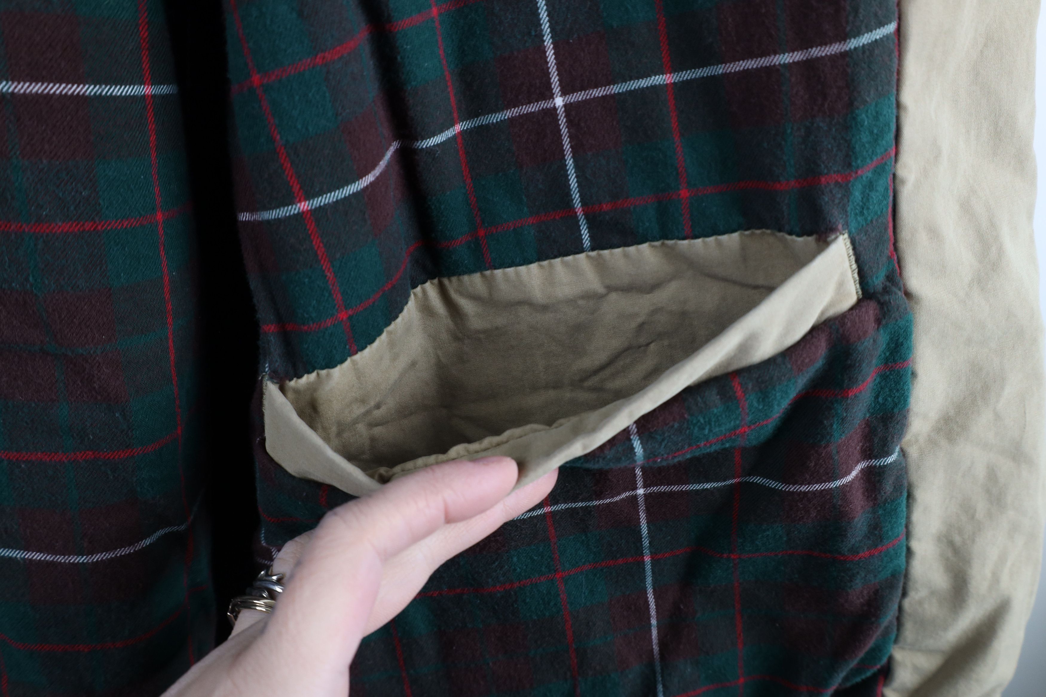 Ralph Lauren × Vintage Vintage Ralph Lauren Flannel Lined Puffer Bomber Jacket Size US XXL / EU 58 / 5 - 9 Thumbnail