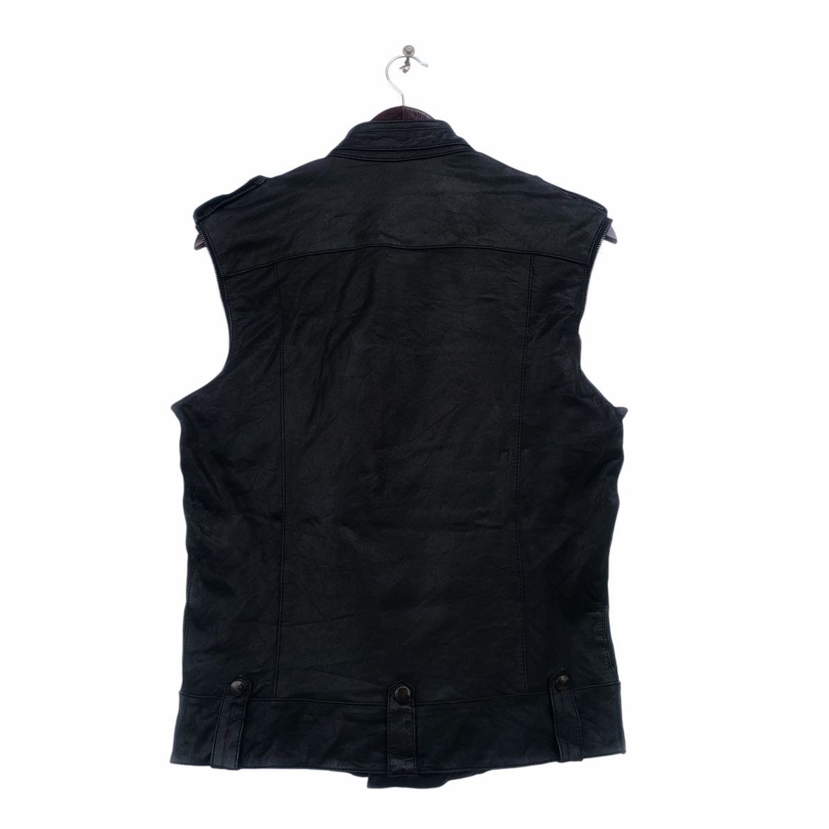 Tete Homme Tete Homme Issey Miyake Motorcycle Jacket Removable Sleeves Size US L / EU 52-54 / 3 - 9 Thumbnail