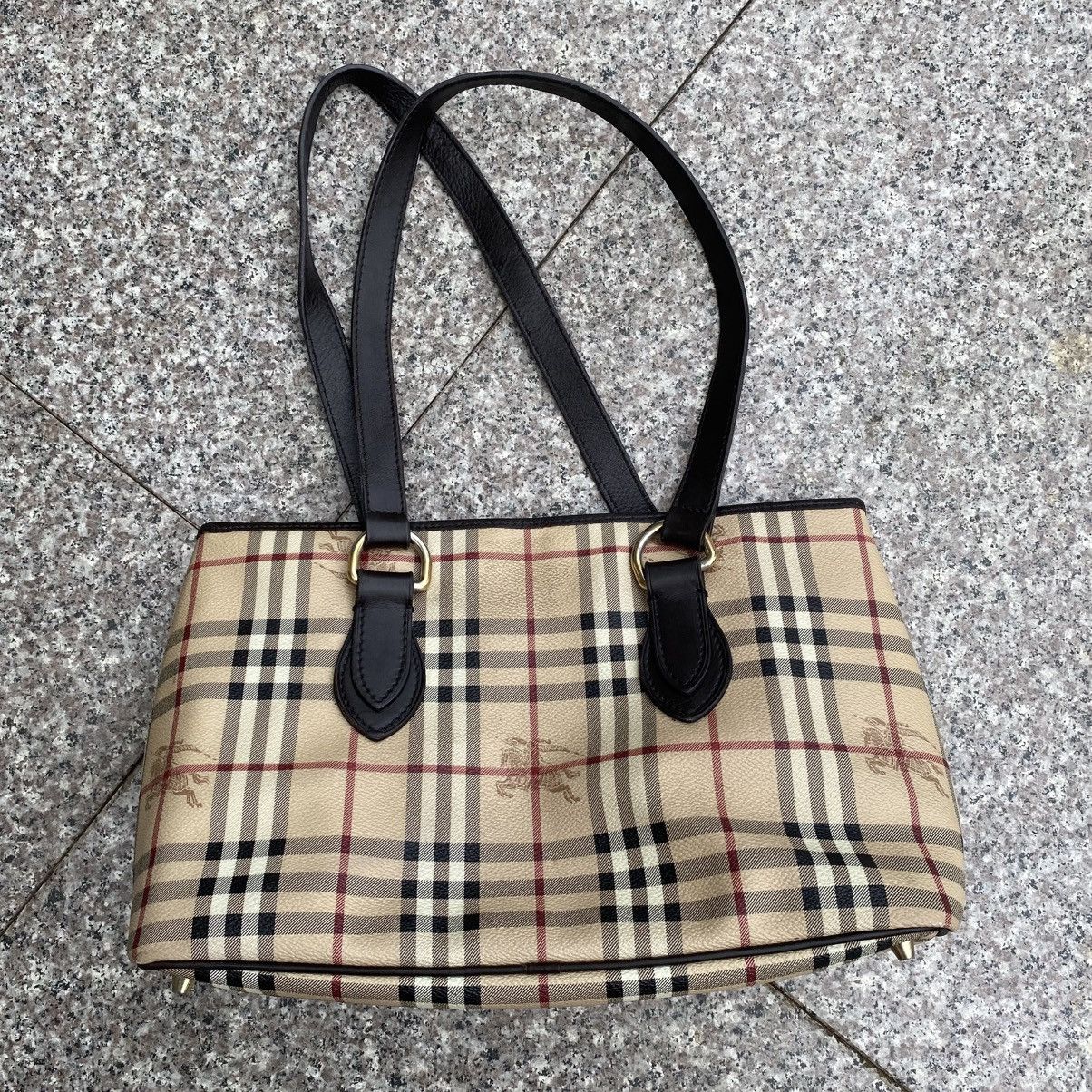 Burberry Burberry haymarket tote bag Size ONE SIZE - 3 Thumbnail