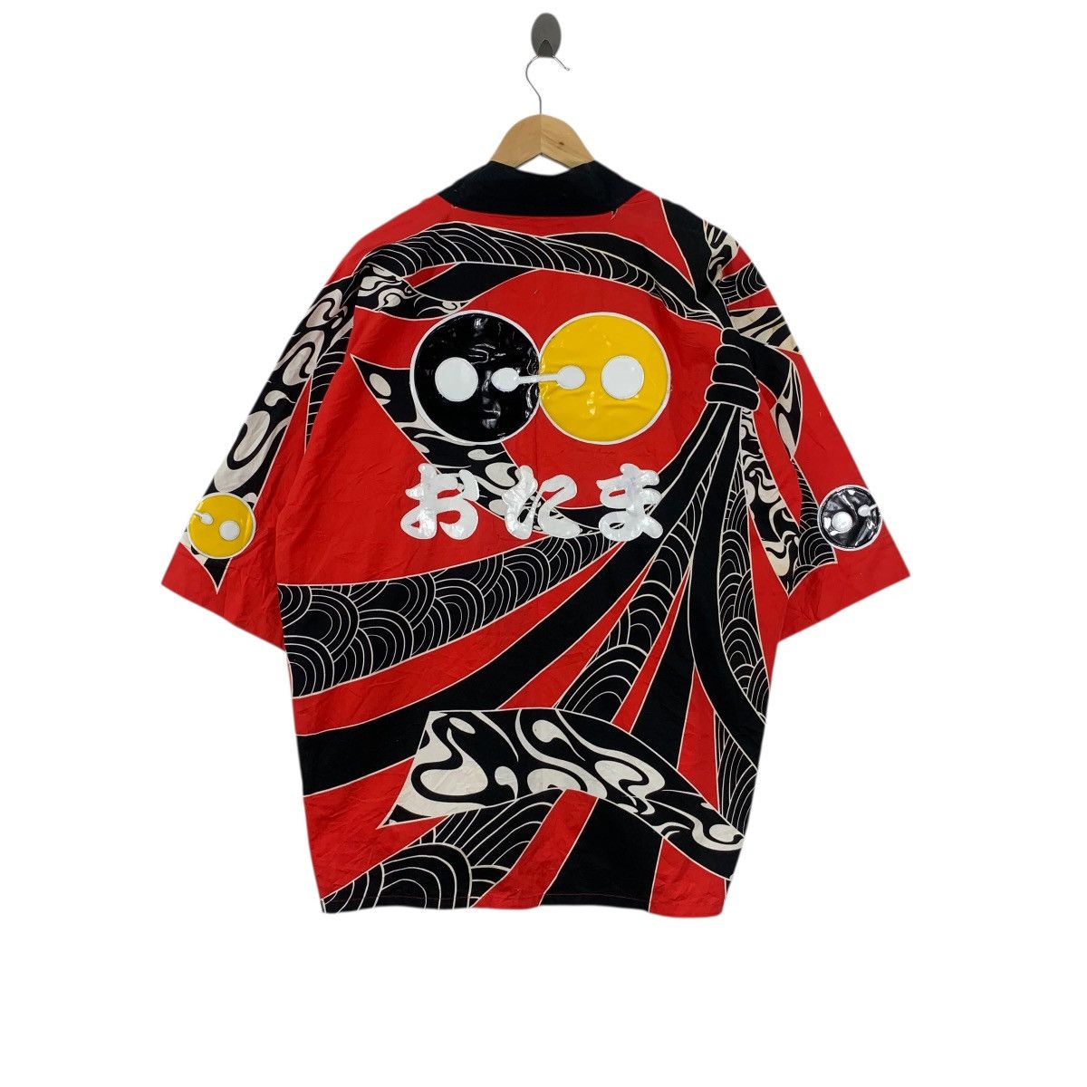Vintage Vintage KIMONO JAPAN OTAMA SEIGAIHA Traditional Geisha Robe Size XXL / US 16-18 / IT 52-54 - 6 Thumbnail