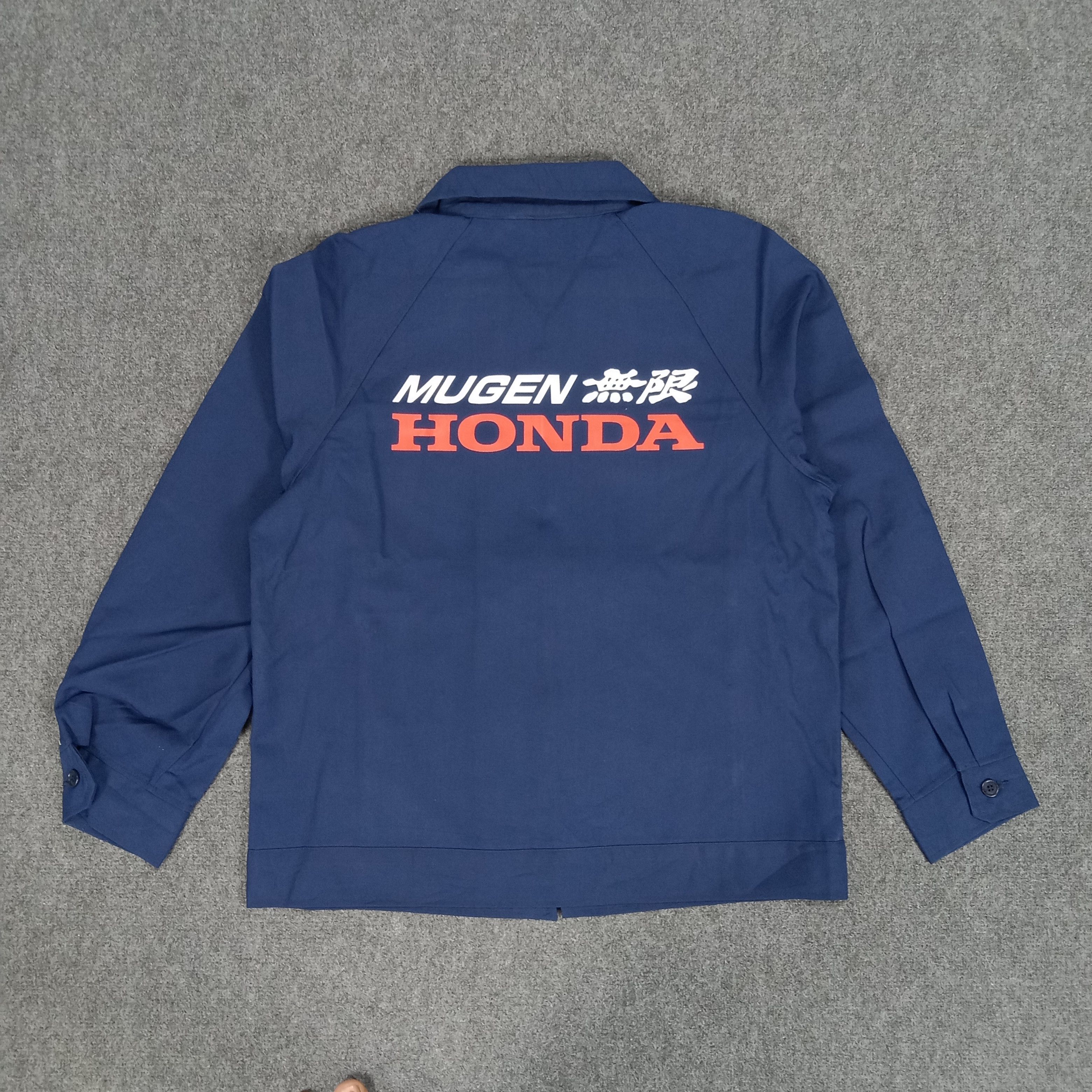 Honda × Vintage Mugen Honda Japanese Racing Team Custom Art Jacket Size US S / EU 44-46 / 1 - 1 Thumbnail