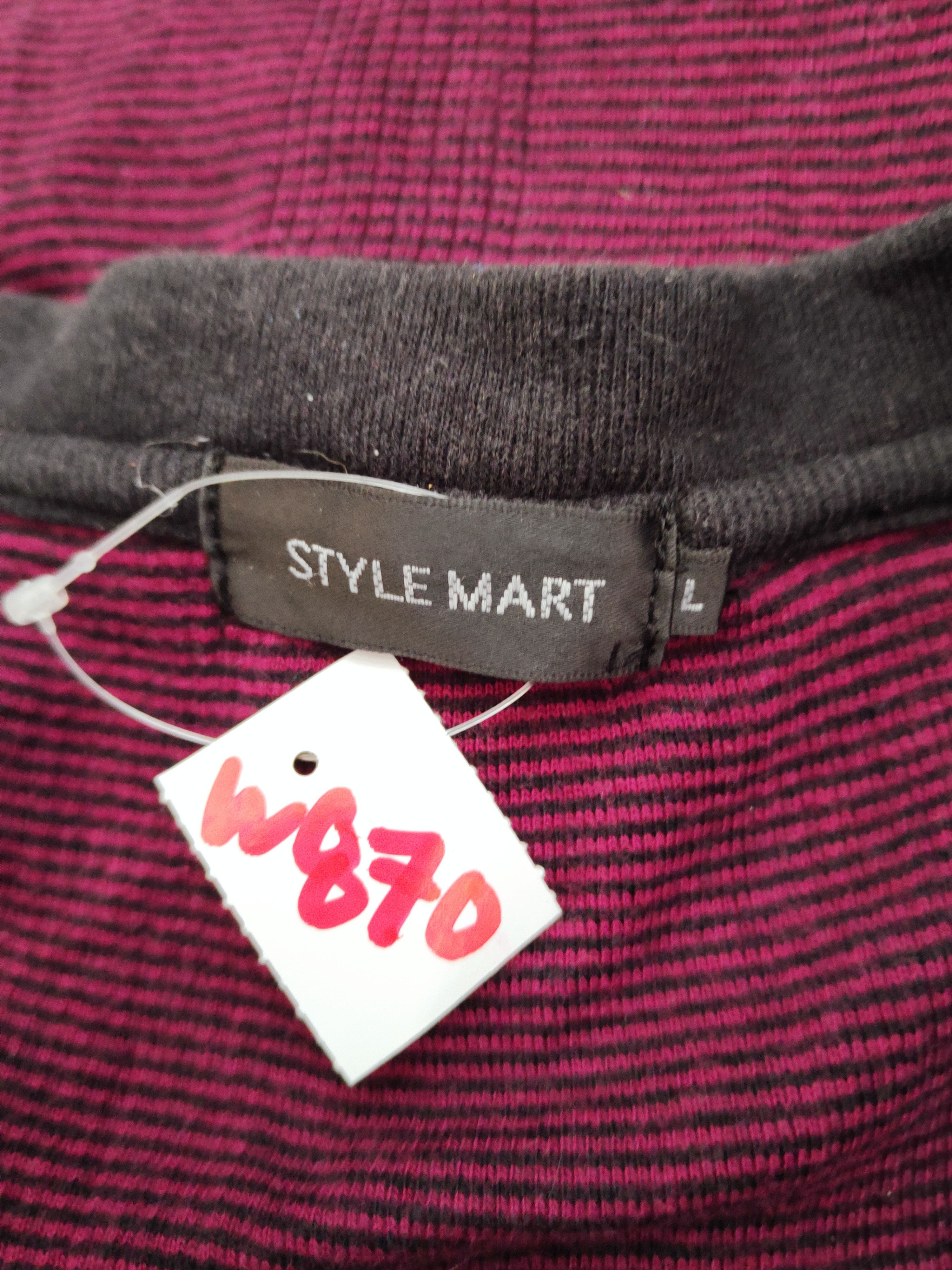 Japanese Brand × Vintage Style Mart Purple Knitwear Cardigan #W870 Size L / US 10 / IT 46 - 14 Thumbnail