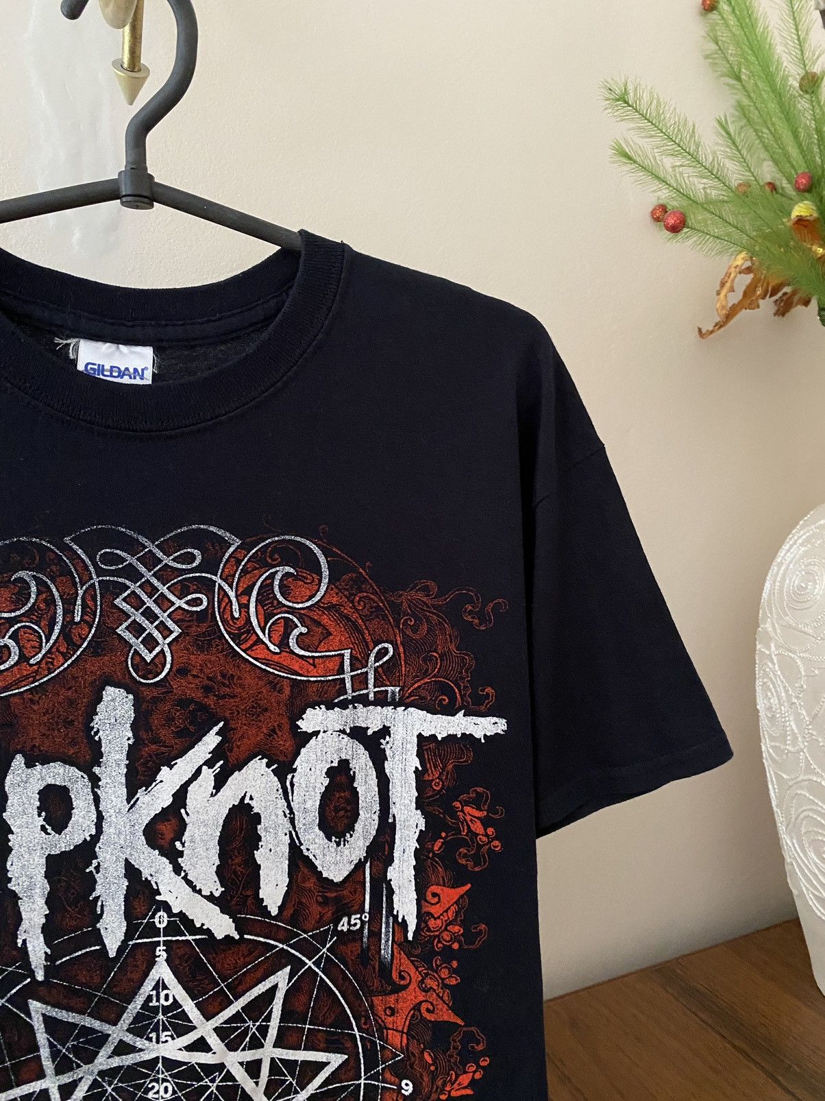 Band Tees × Slipknot Vintage Slipknot T-Shirt Rock Band Tee Size US M / EU 48-50 / 2 - 3 Thumbnail