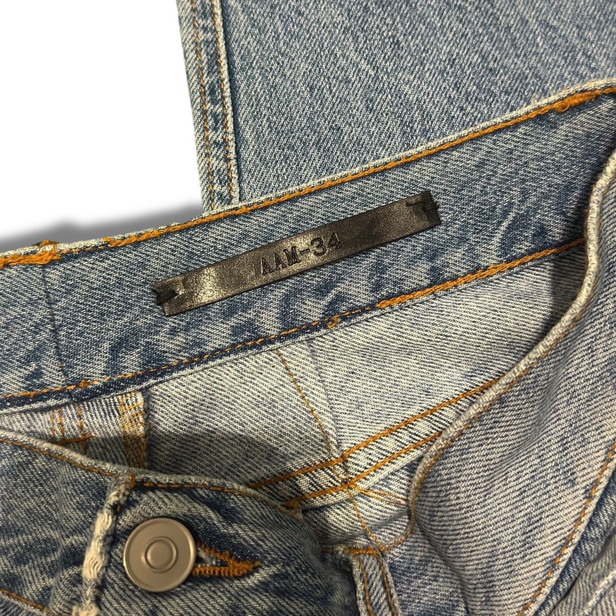 Alyx Alyx Thorn Slash Distressed Denim Size US 32 / EU 48 - 7 Thumbnail