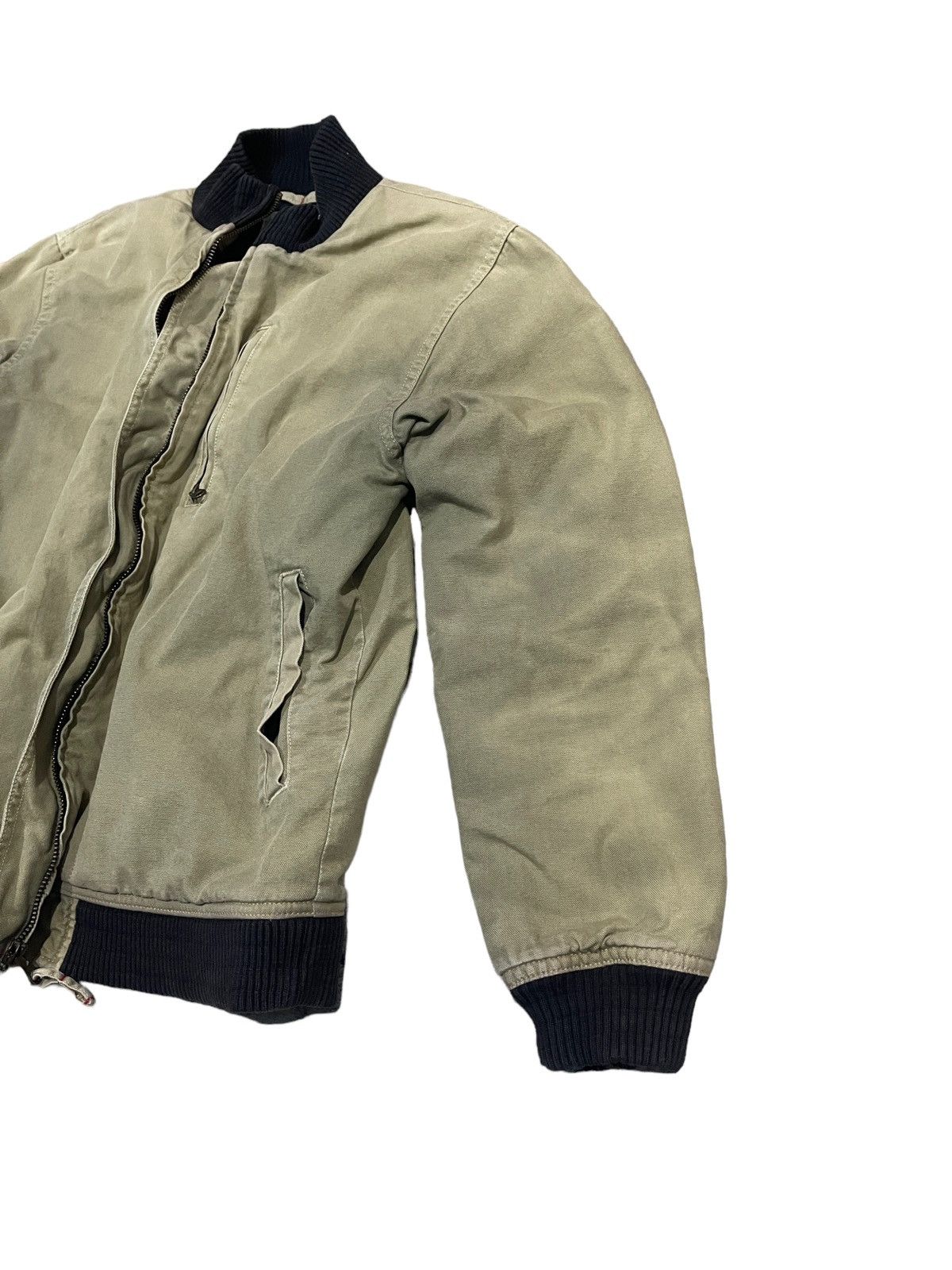 Japanese Brand × Vintage Vintage Gaijin Made Attention Bomber Jacket Size US M / EU 48-50 / 2 - 9 Thumbnail