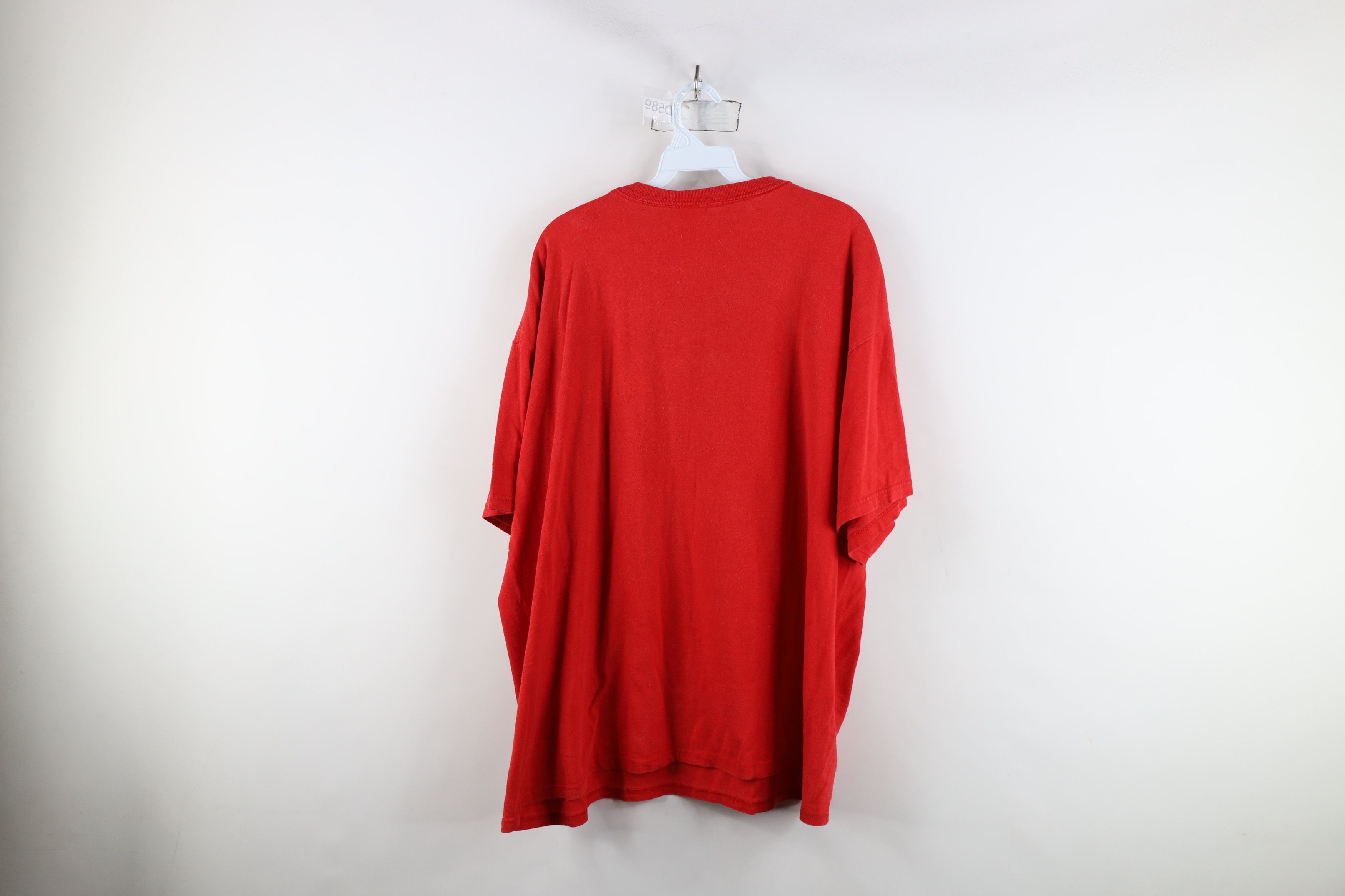 Majestic × Vintage Vintage 90s Majestic New Jersey Devils Hockey T-Shirt Red Size US XXL / EU 58 / 5 - 11 Thumbnail