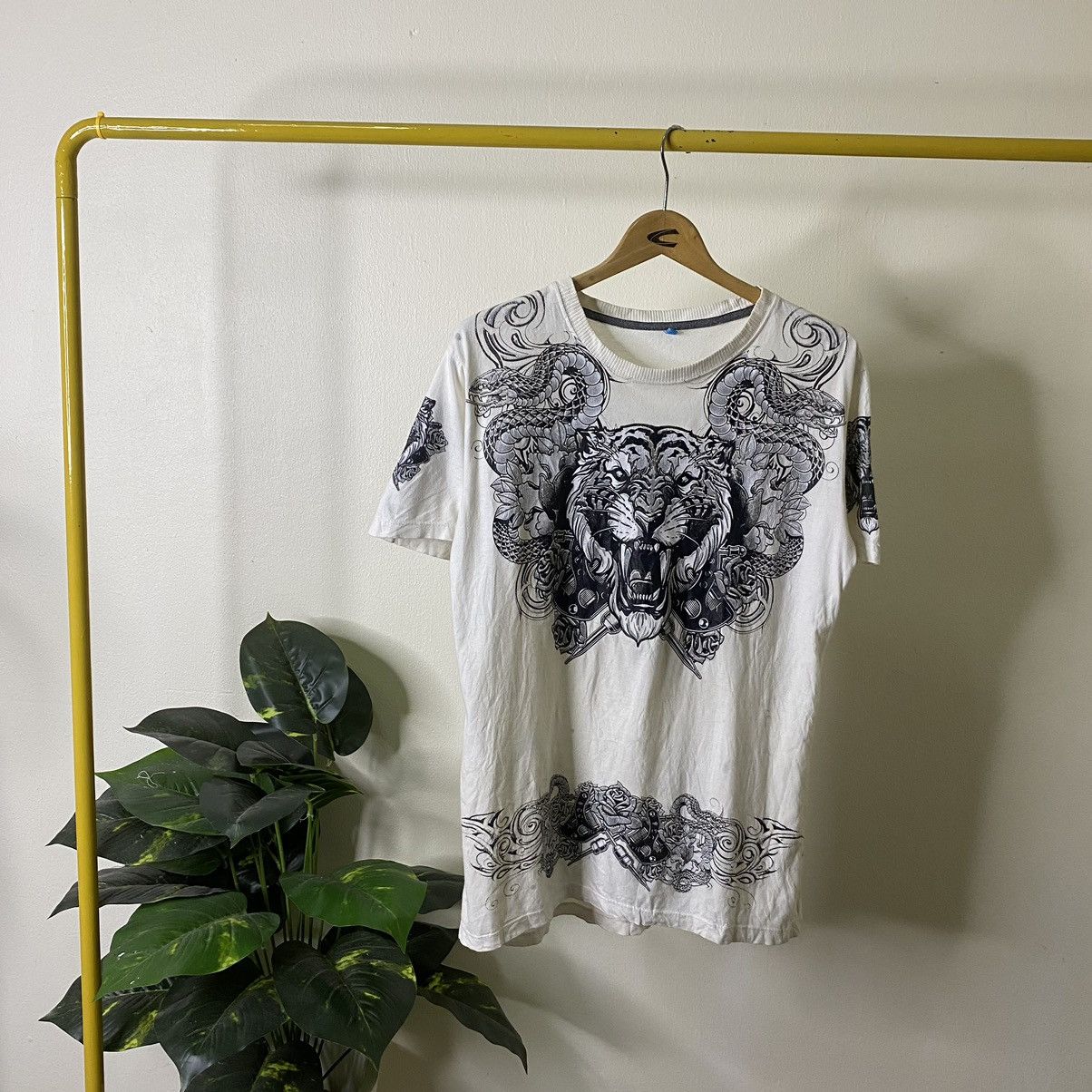 Affliction Vintage Affliction Lion Snake Crazy Detailing Ed Hardy Style Size US M / EU 48-50 / 2 - 1 Thumbnail