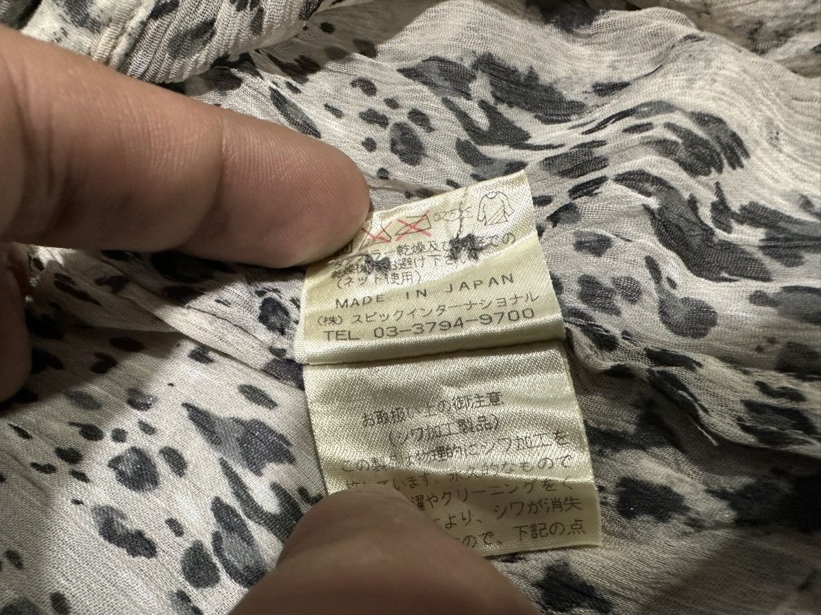 Tornado Mart 🔥Sick Y2K Tornado Mart Leopard Shirt See Through Size US M / EU 48-50 / 2 - 8 Thumbnail