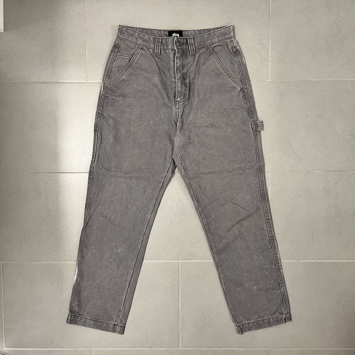 Stussy Stussy Washed Carpenter Pants Size US 29 - 5 Thumbnail