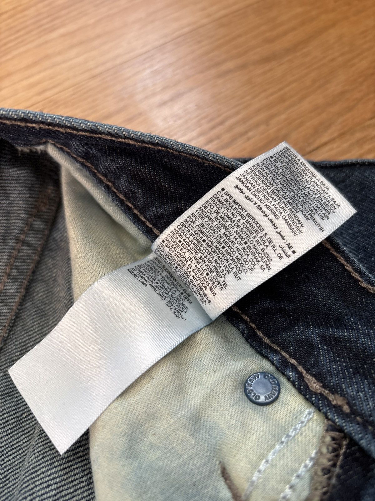 Old Navy × Vintage Old Navy Straight Taper Jeans Size US 30 / EU 46 - 6 Thumbnail