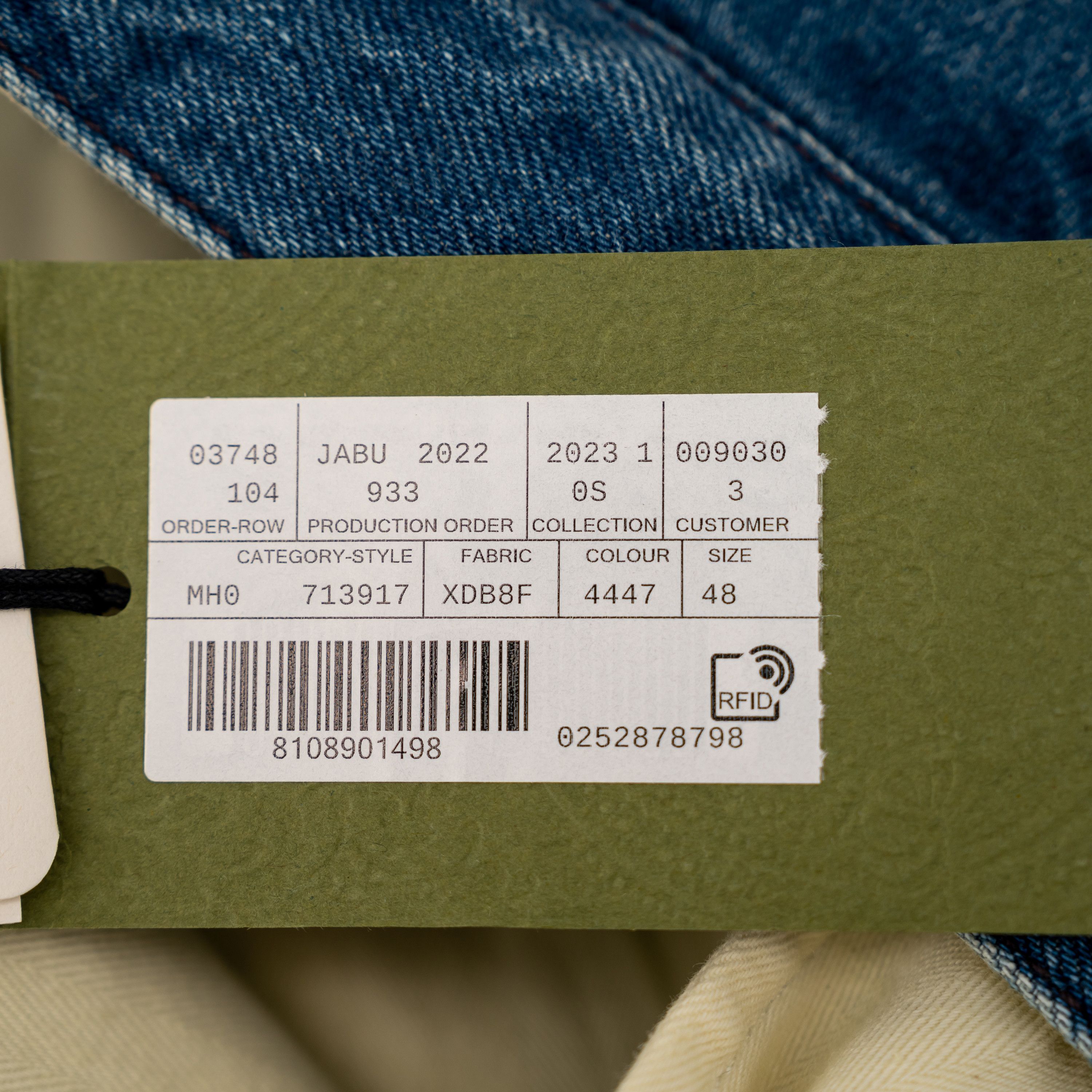 Gucci 48 M - Gucci Washed Jeans Organic Denim Pant with Patch Blue Size US 32 / EU 48 - 8 Thumbnail