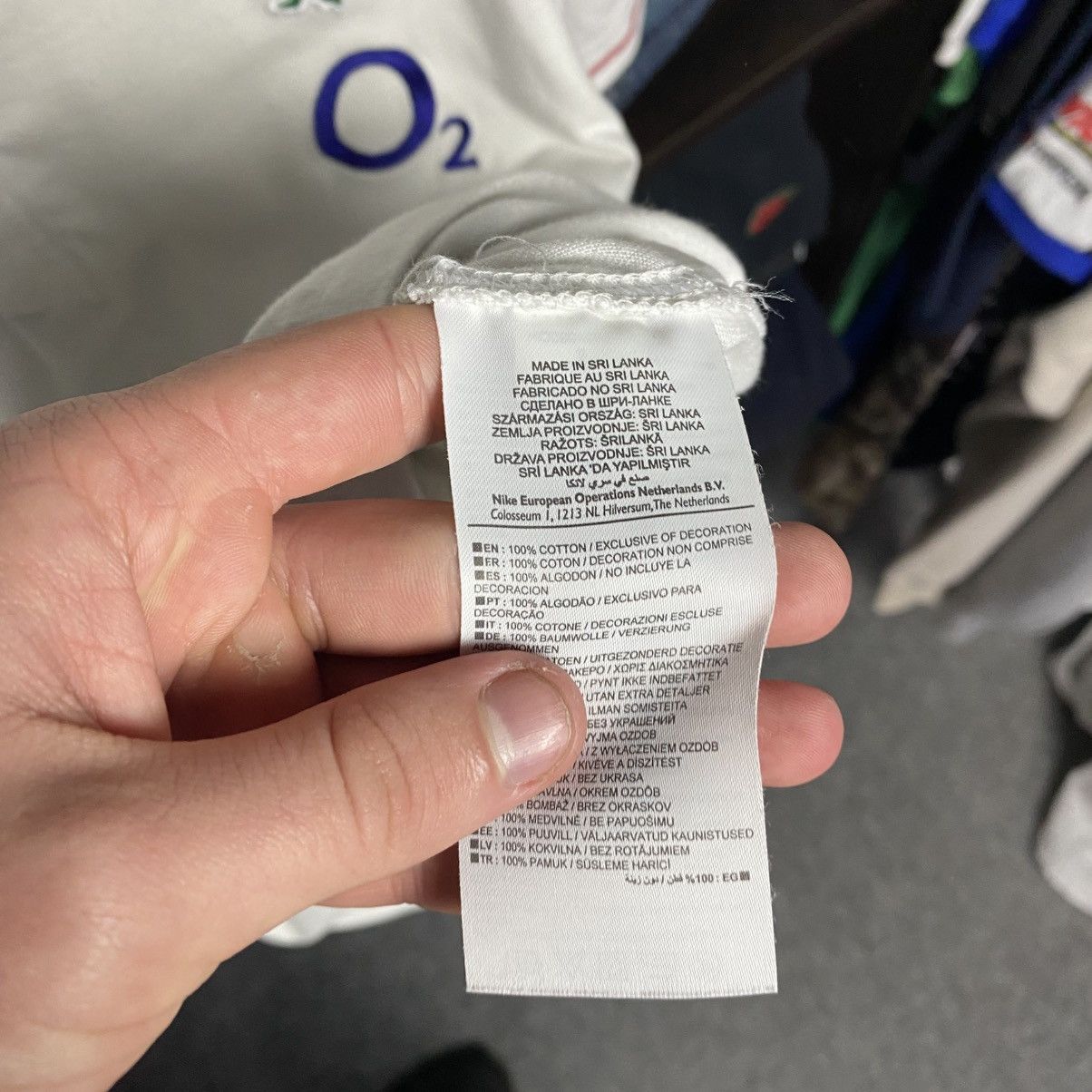 Nike Vintage Nike England Rugby O2 sport 2000’s polo size S Size US S / EU 44-46 / 1 - 8 Thumbnail