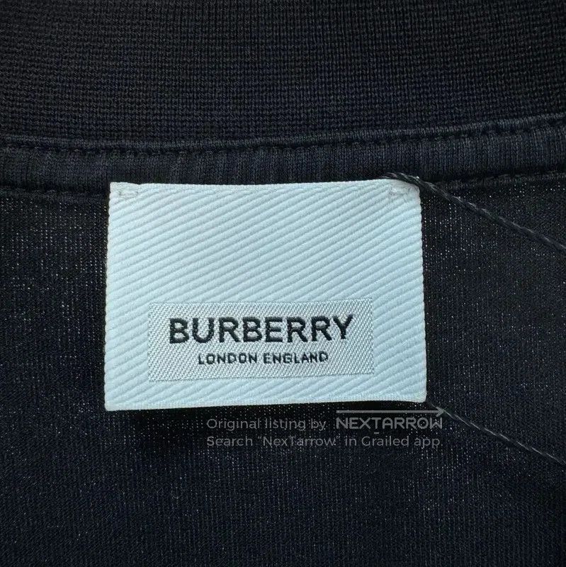 Burberry Burberry Summer Black Cotton Striped T. Size US M / EU 48-50 / 2 - 5 Thumbnail
