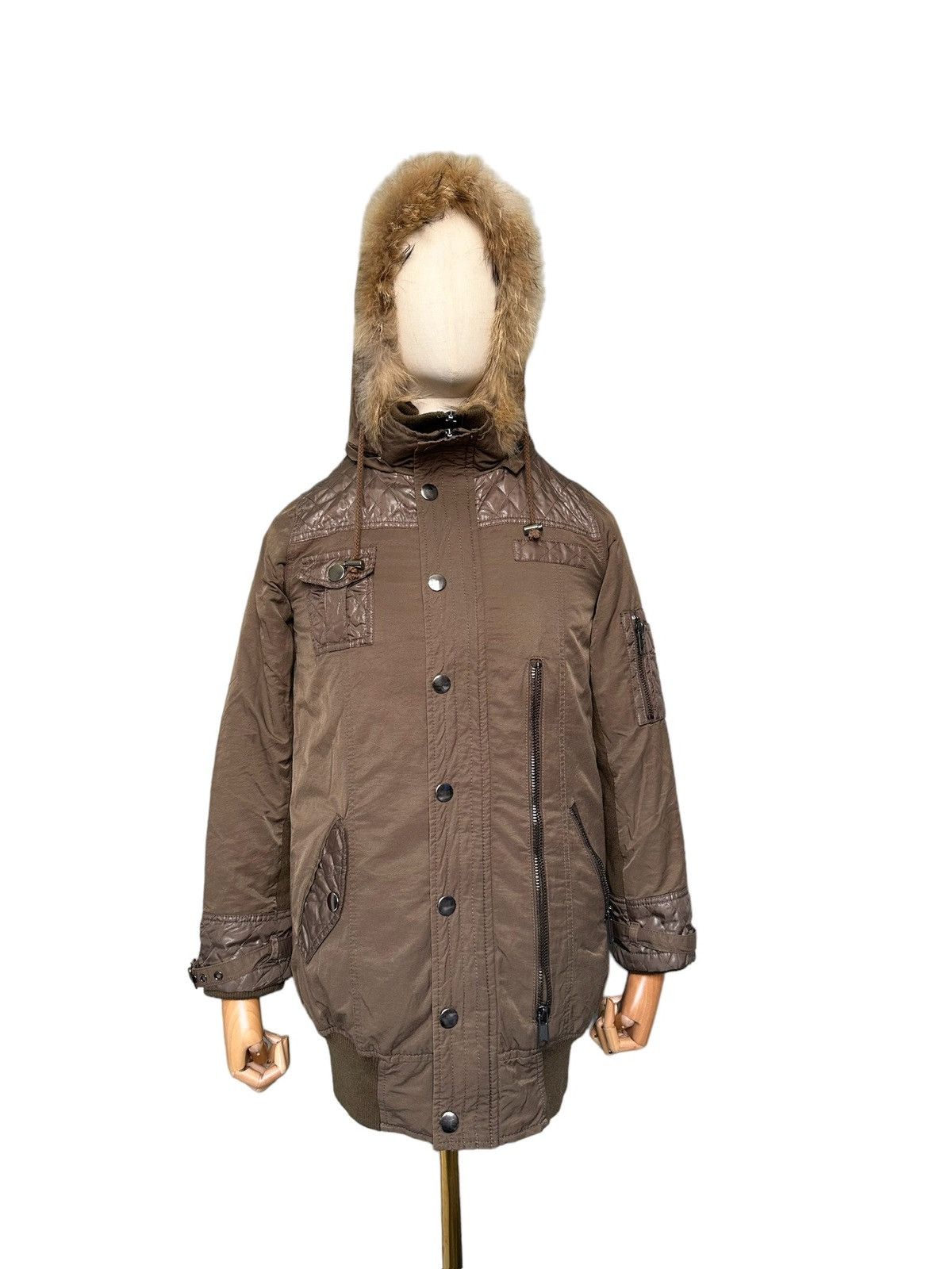 Japanese Brand Rare y2k BEAUX ART Rocker parka jacket Size US M / EU 48-50 / 2 - 5 Thumbnail
