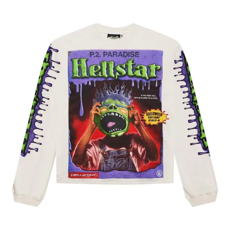 HELLSTAR Hellstar Horror Book “Zombie” Long Sleeve T-shirt Size US L / EU 52-54 / 3 - 1 Thumbnail