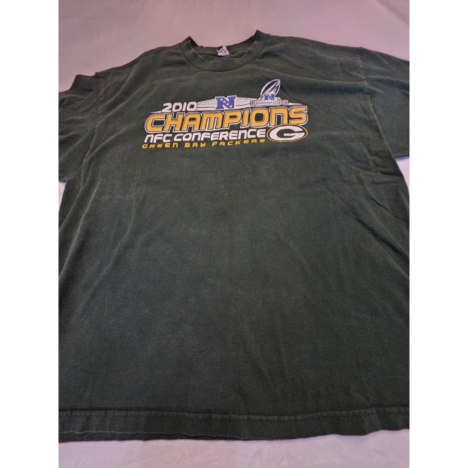 & Other Stories Green Bay Packers 2010 Vintage Alstyle NFC Champions Men's Size US XXL / EU 58 / 5 - 1 Thumbnail