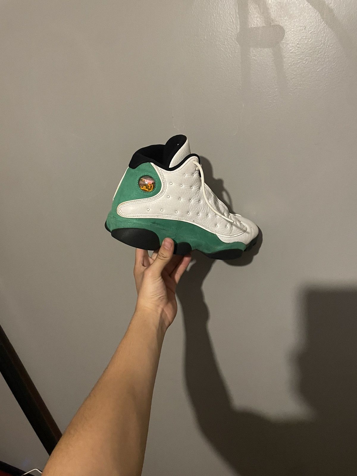 Jordan Brand Jordan 13 Lucky Green, Men’s Size 10.5(US) Barely Worn Size US 10.5 / EU 43-44 - 1 Thumbnail