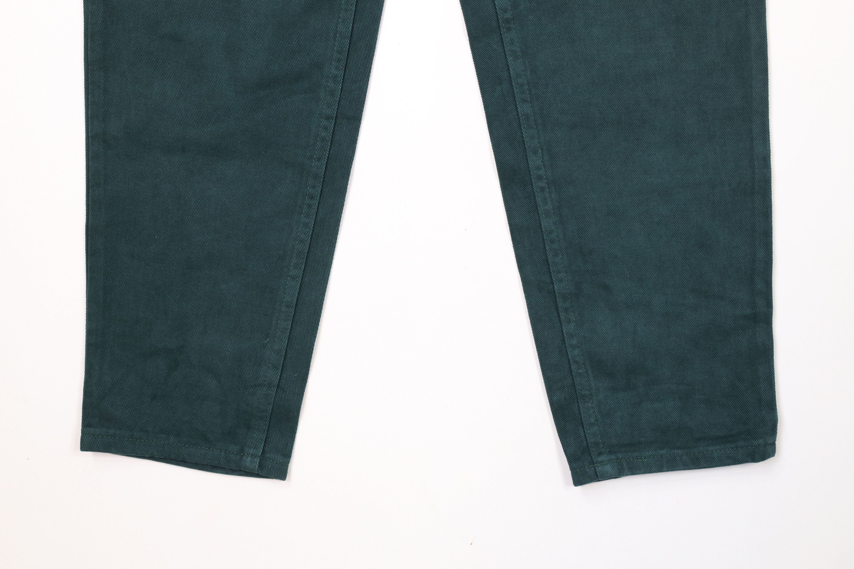 Lee × Vintage Deadstock Vintage 90s Lee Fit Tapered Leg Jeans Green USA Size 34" / US 12 / IT 48 - 4 Thumbnail