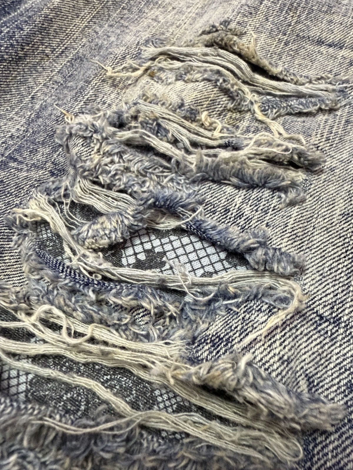 Hysteric Glamour × Japanese Brand The Vintage Standard Acid Wash Destroy Jeans Size US 29 - 8 Thumbnail