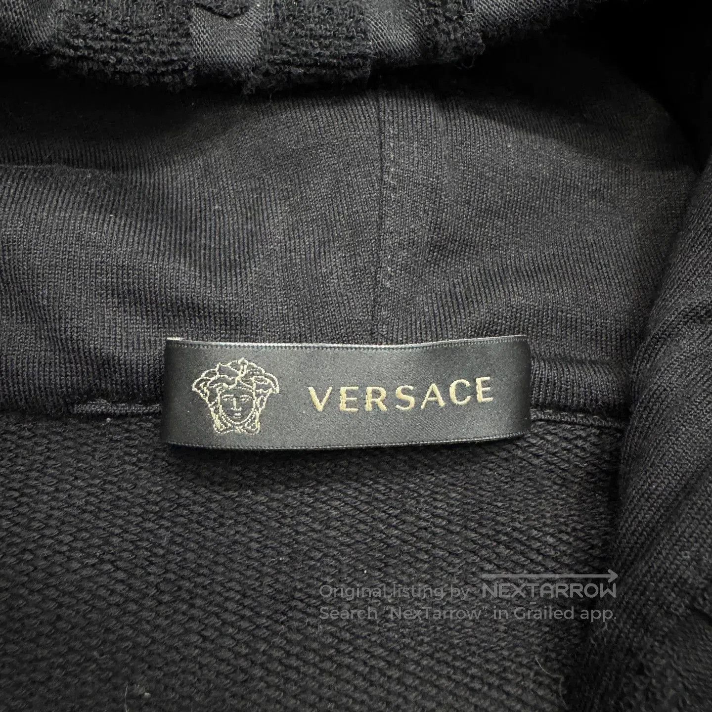Versace Versace Letter All-Over Print Hoodie. Size US L / EU 52-54 / 3 - 2 Thumbnail