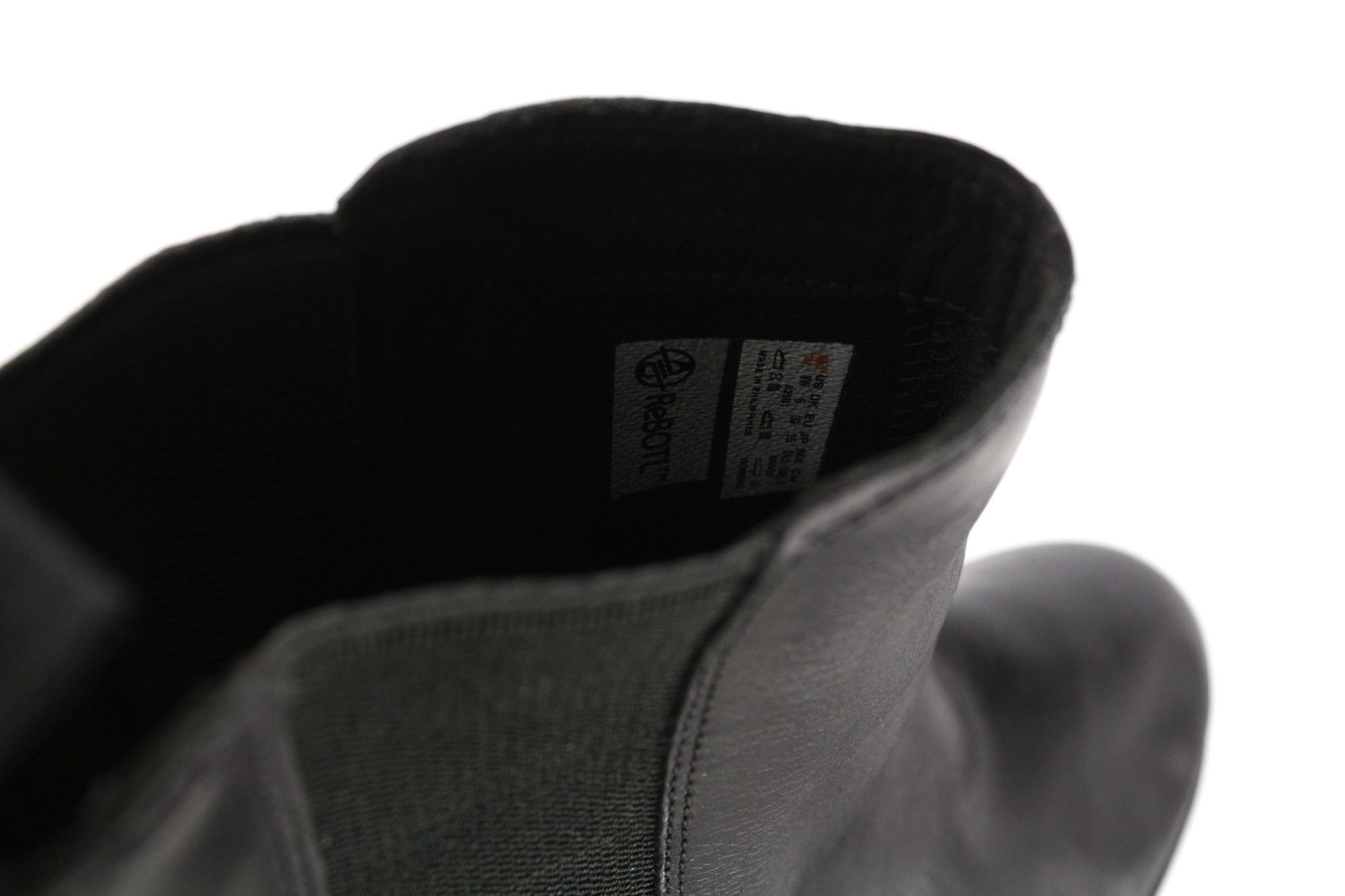 Timberland A25B1 UK6/UK7 Black Leather Heel ReBOTL 80872 Size US 6.5 / IT 36.5 - 11 Thumbnail
