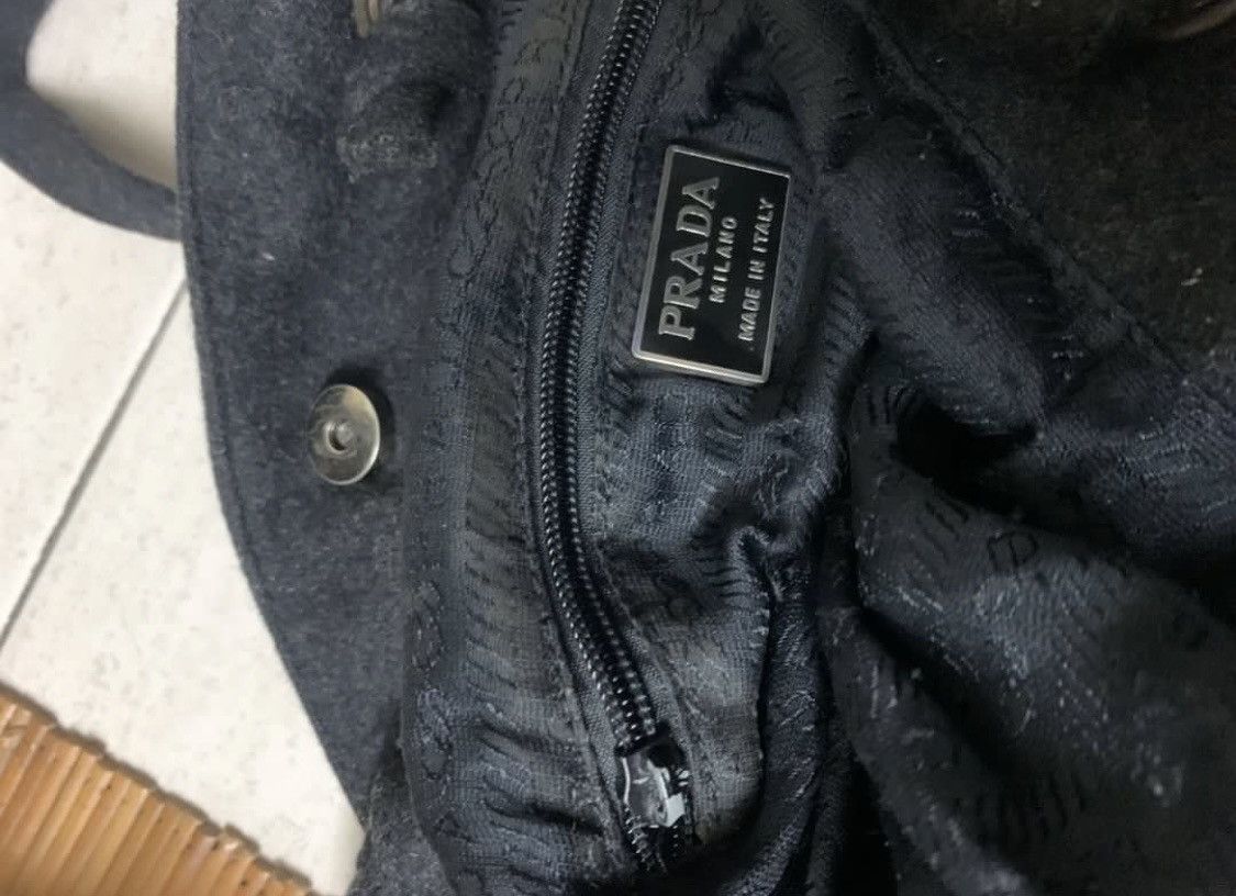 Prada prada wool bucket bag Size ONE SIZE - 6 Thumbnail