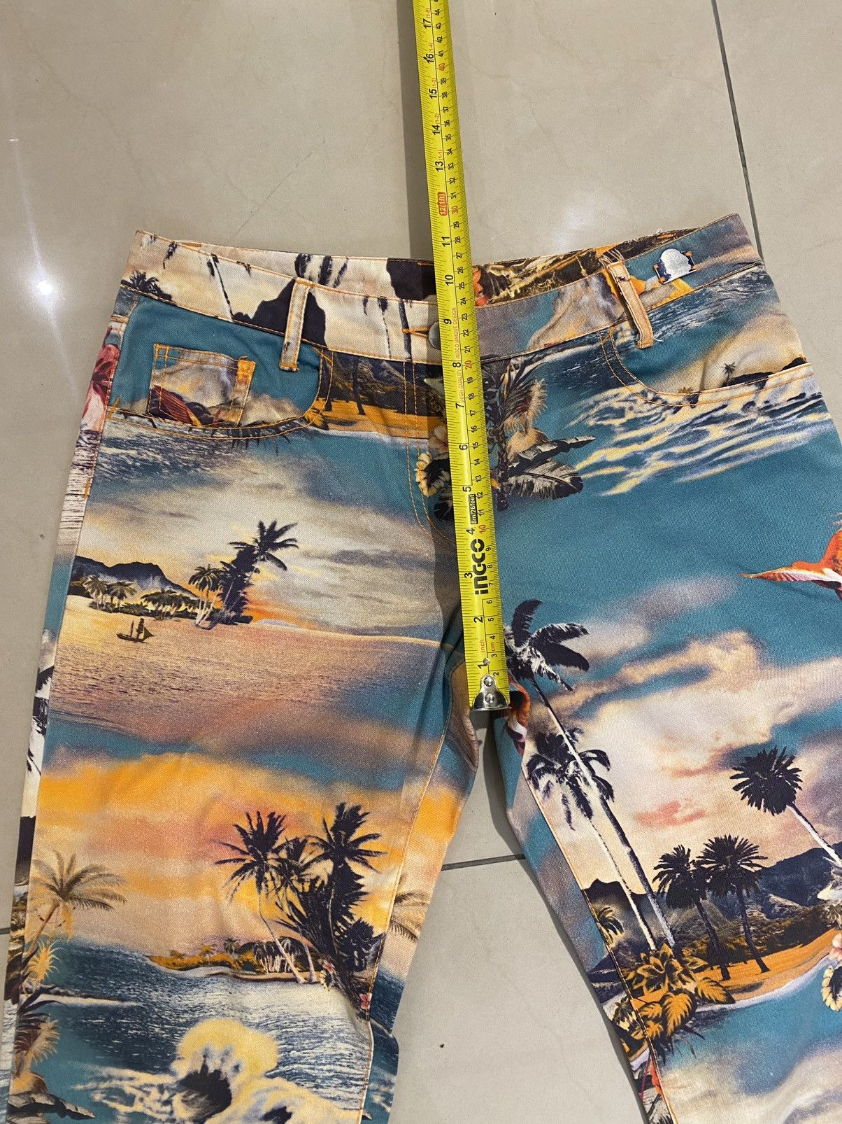 Jean Paul Gaultier Jean Paul Gaultier SS12 Hawaii Jeans Size US 28 / EU 44 - 11 Thumbnail