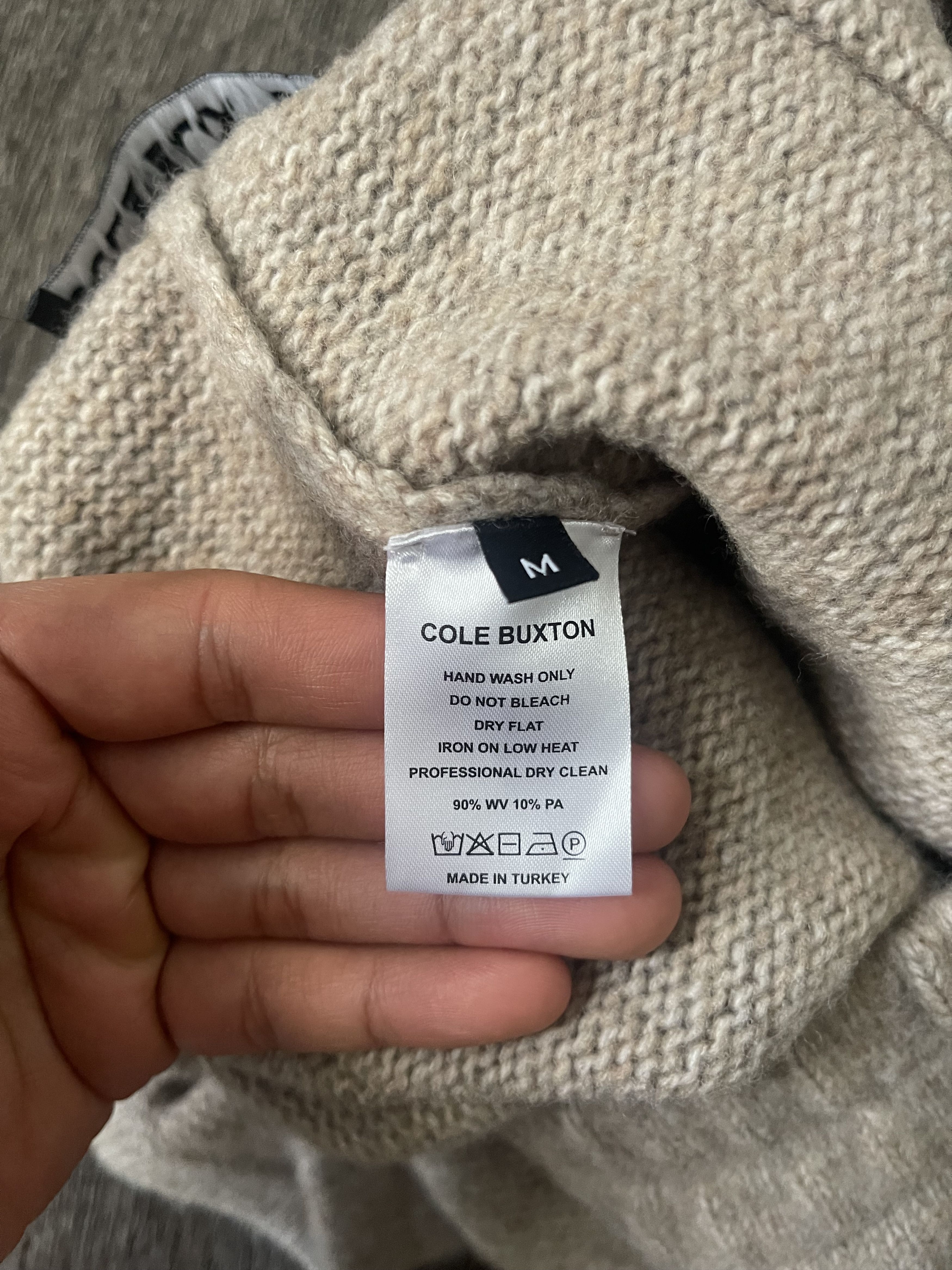 Cole Buxton Cole Buxton Tan Wool Textured Knit Shorts Size M Size US 30 / EU 46 - 9 Thumbnail