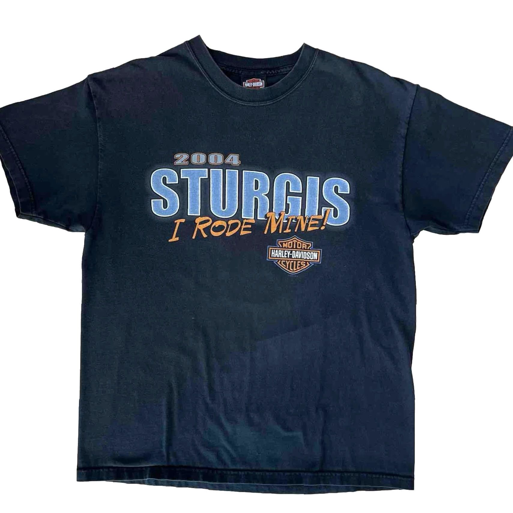 Harley Davidson VINTAGE Harley-Davidson Sturgis Shirt L Black 90s Biker USA T-Shirt Men Large Harley-Davidson Shirt Slug Size US L / EU 52-54 / 3 - 2 Thumbnail
