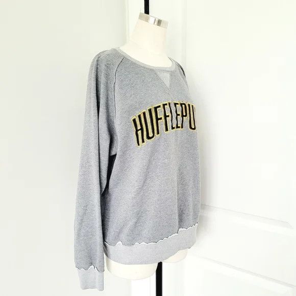 Universal Studios Harry Potter Hufflepuff Crew Neck Sweatshirt Size XL / US 12-14 / IT 48-50 - 6 Thumbnail