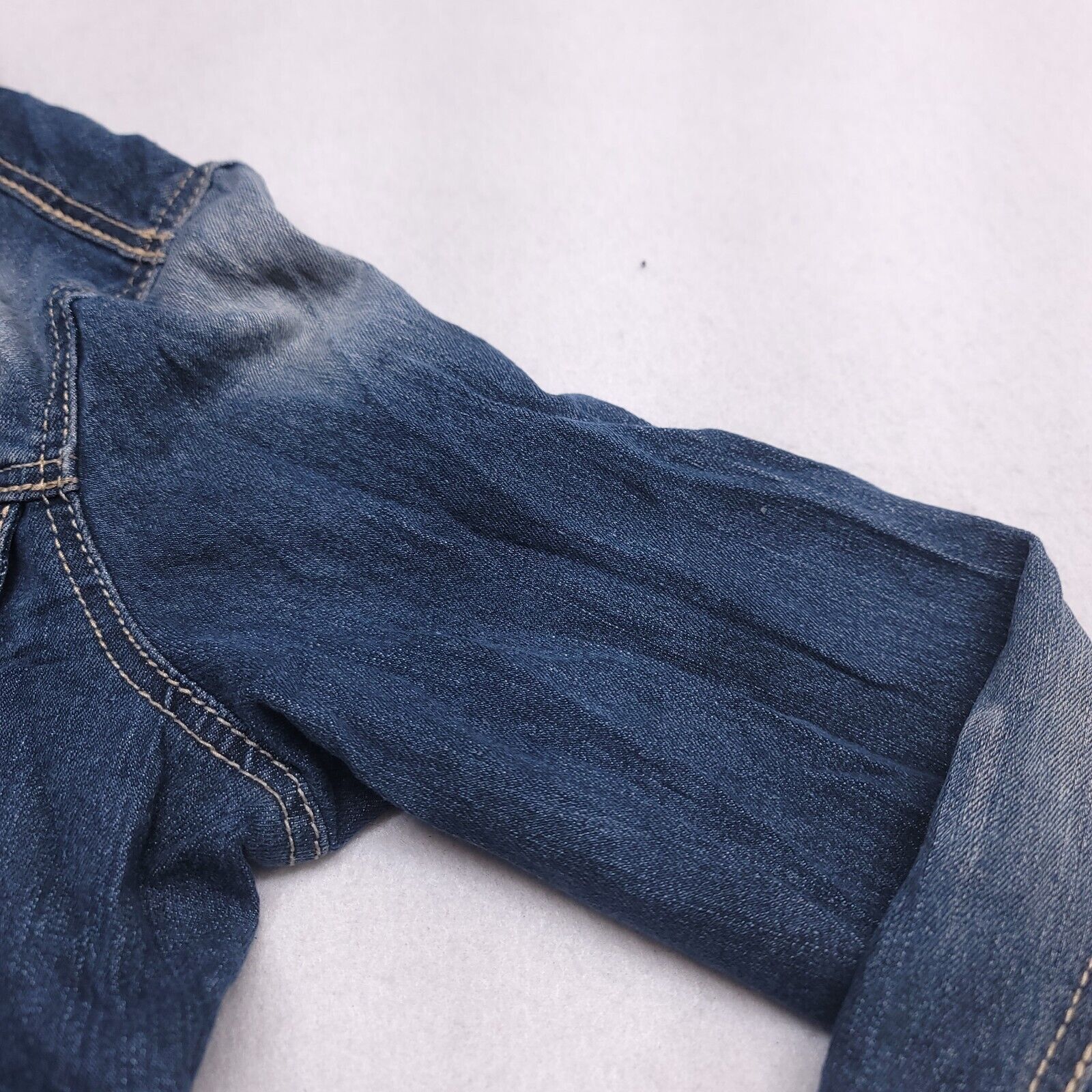 Earl Jeans Earl Jean Button Up Denim Jacket Womens Size Medium M Blue Size M / US 6-8 / IT 42-44 - 6 Thumbnail