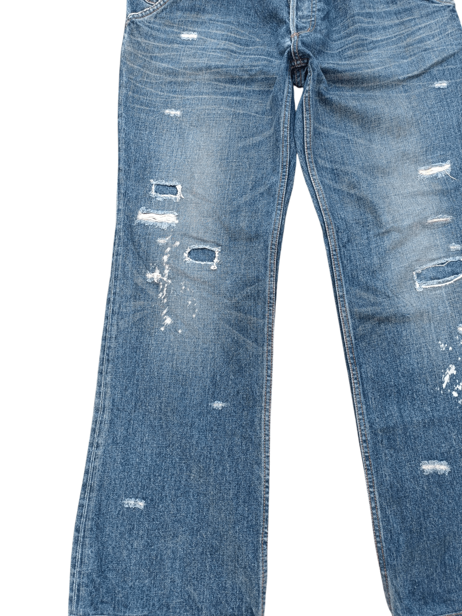 JOSEPH HOMME × Japanese Brand × Vintage CRAZY FADE JOSEPH HOMME BUCKLE BACK DENIM Size US 34 / EU 50 - 4 Thumbnail