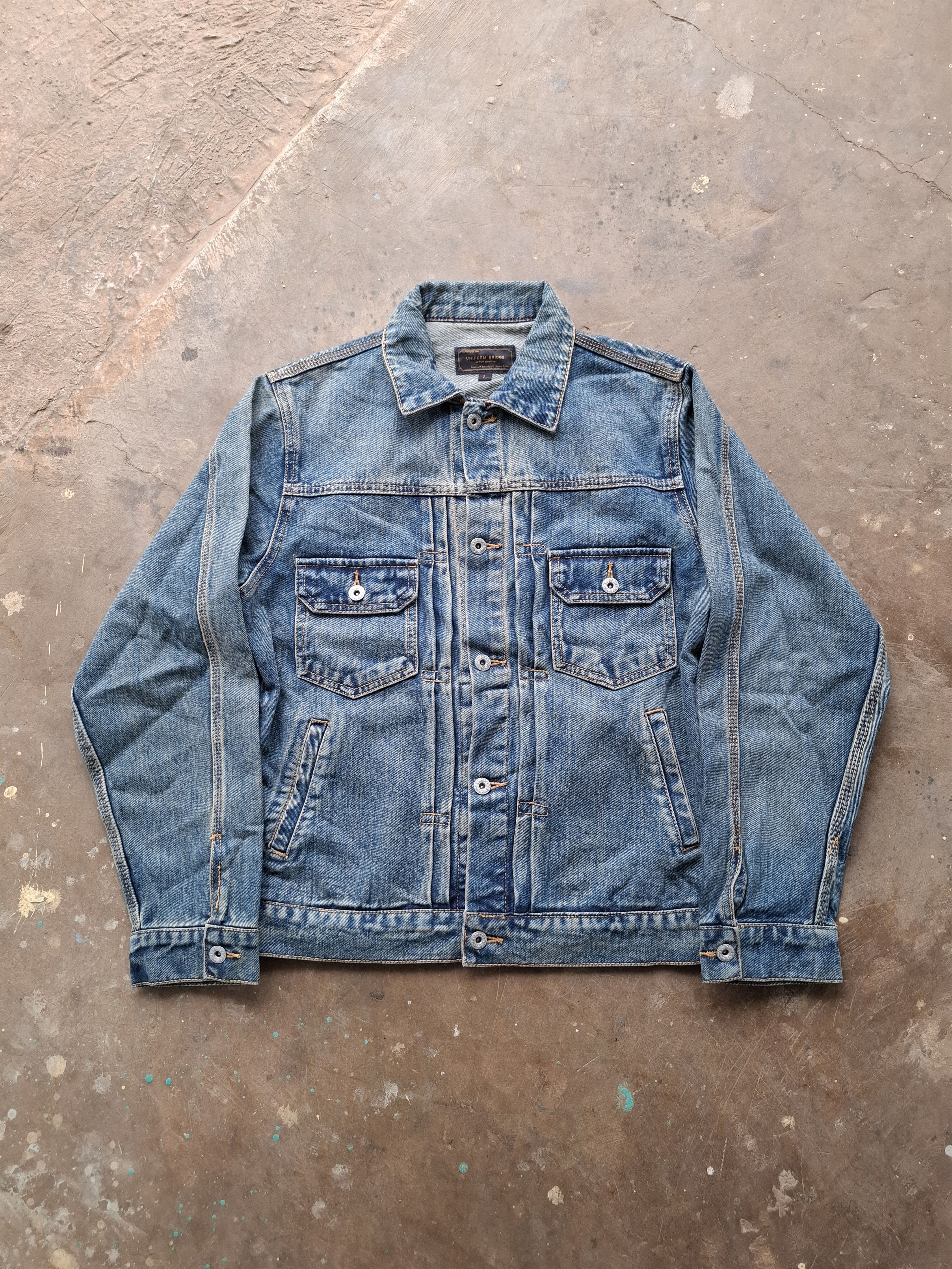 Uniform Bridge Uniform bridge type 2 denim jacket | Grailed