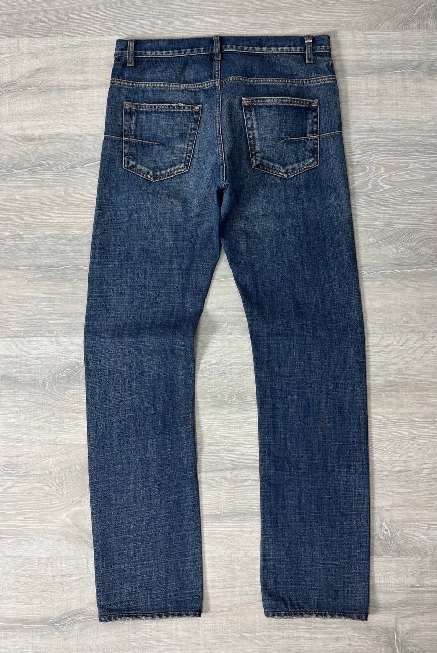 Dior Dior Hedi Slimane Blue Faded Denim Jeans Size US 30 / EU 46 - 2 Thumbnail