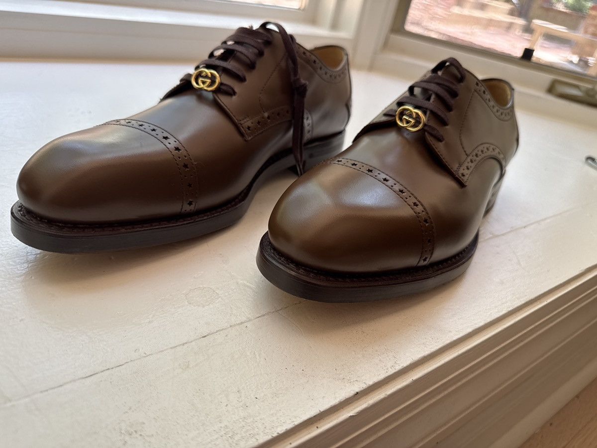 Gucci Gucci Goodyear welted Brogues Sz 12 Size US 13 / EU 46 - 1 Thumbnail