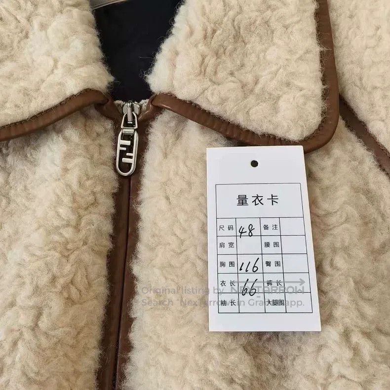 Fendi Fendi Teddy Leather Accented Jacket Size US M / EU 48-50 / 2 - 6 Thumbnail