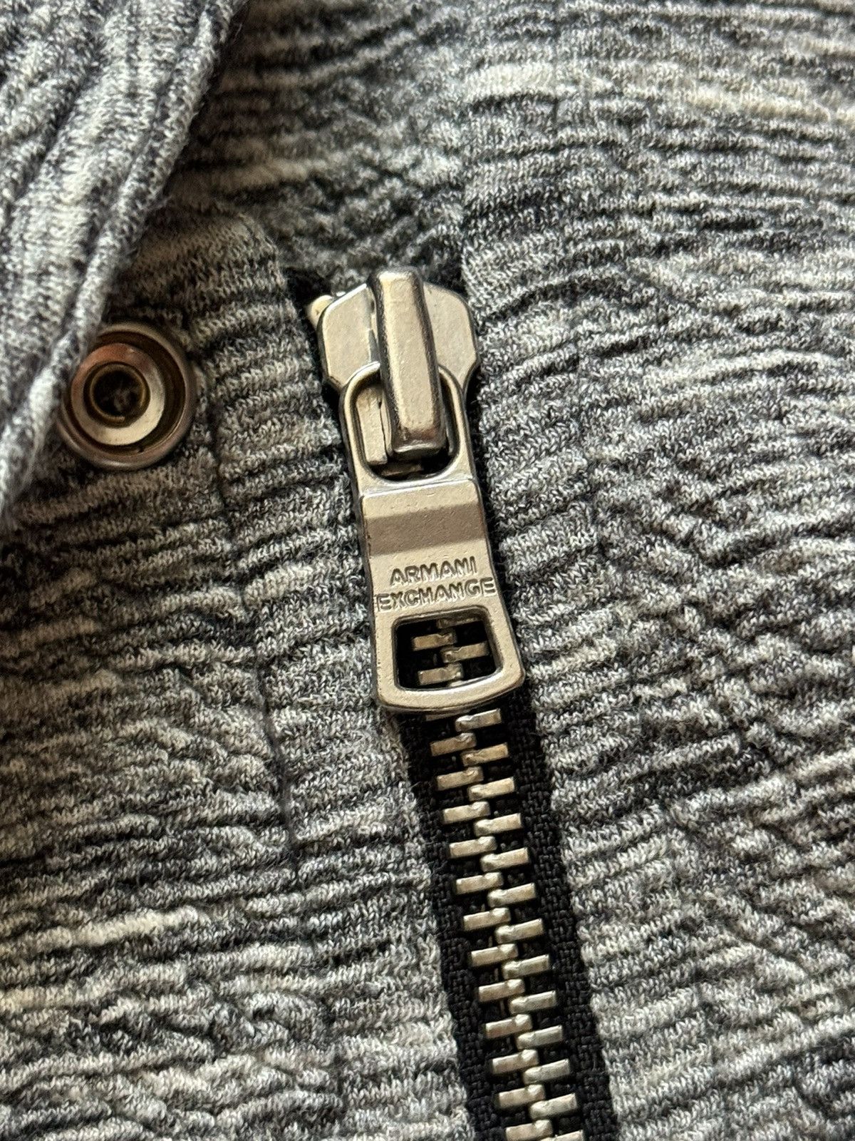 Armani Exchange × Emporio Armani × Giorgio Armani Armani exchange XS Wmns jacket style leather zip biker Size XS / US 0-2 / IT 36-38 - 6 Thumbnail