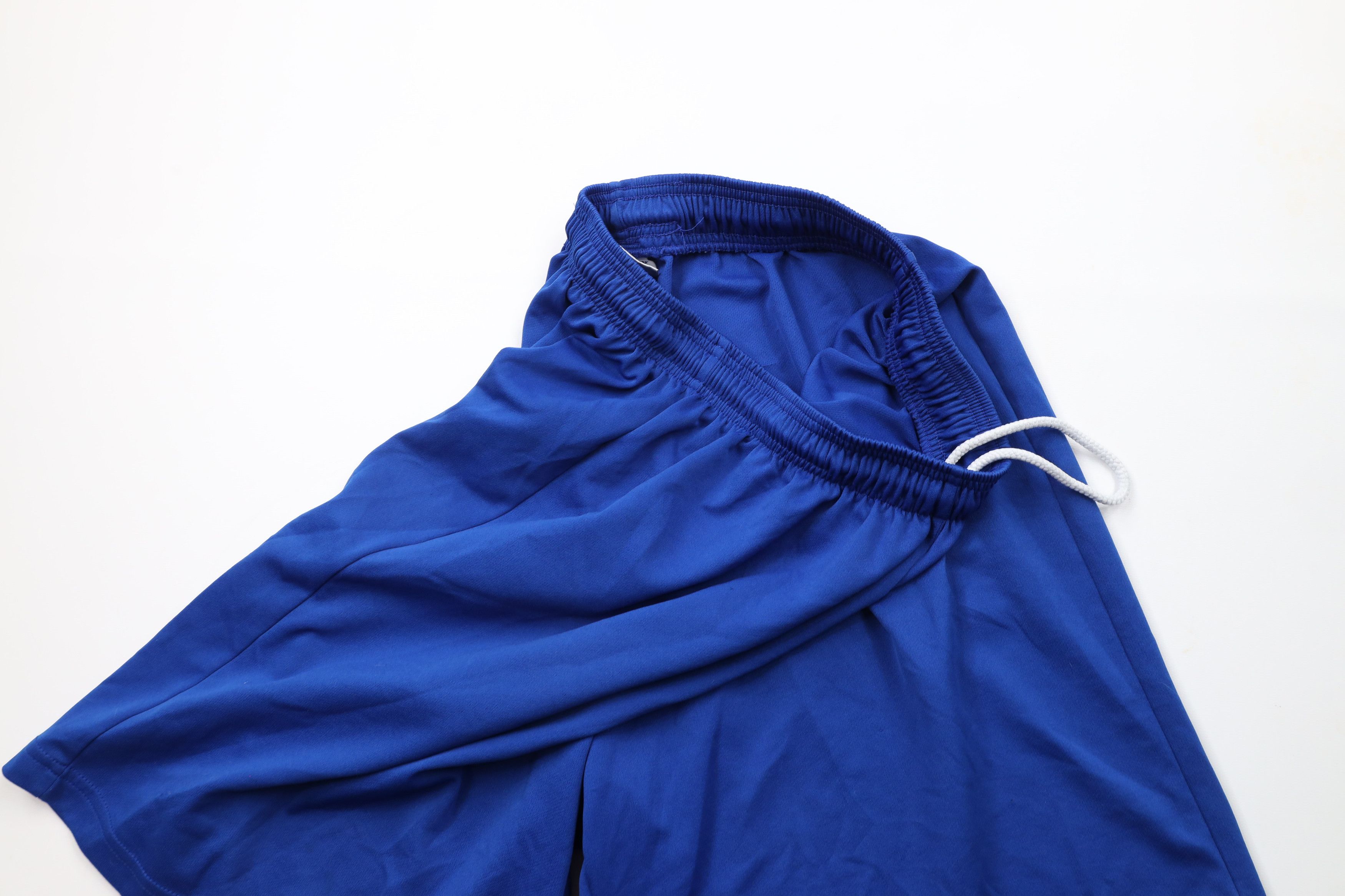 Vintage Vintage 90s Streetwear Jogging Soccer Shorts Royal Blue Size US 34 / EU 50 - 5 Thumbnail