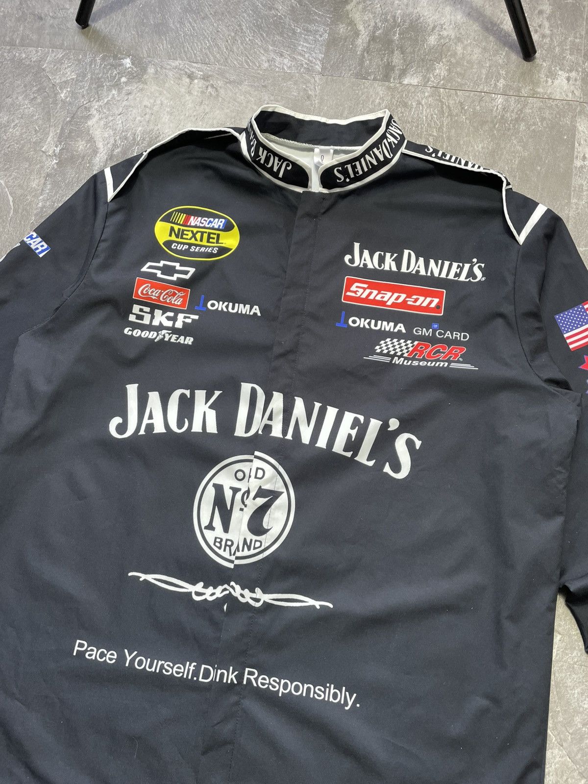 NASCAR Jack Daniels JH Design Nascar Racing Light Jacket Size US L / EU 52-54 / 3 - 2 Thumbnail