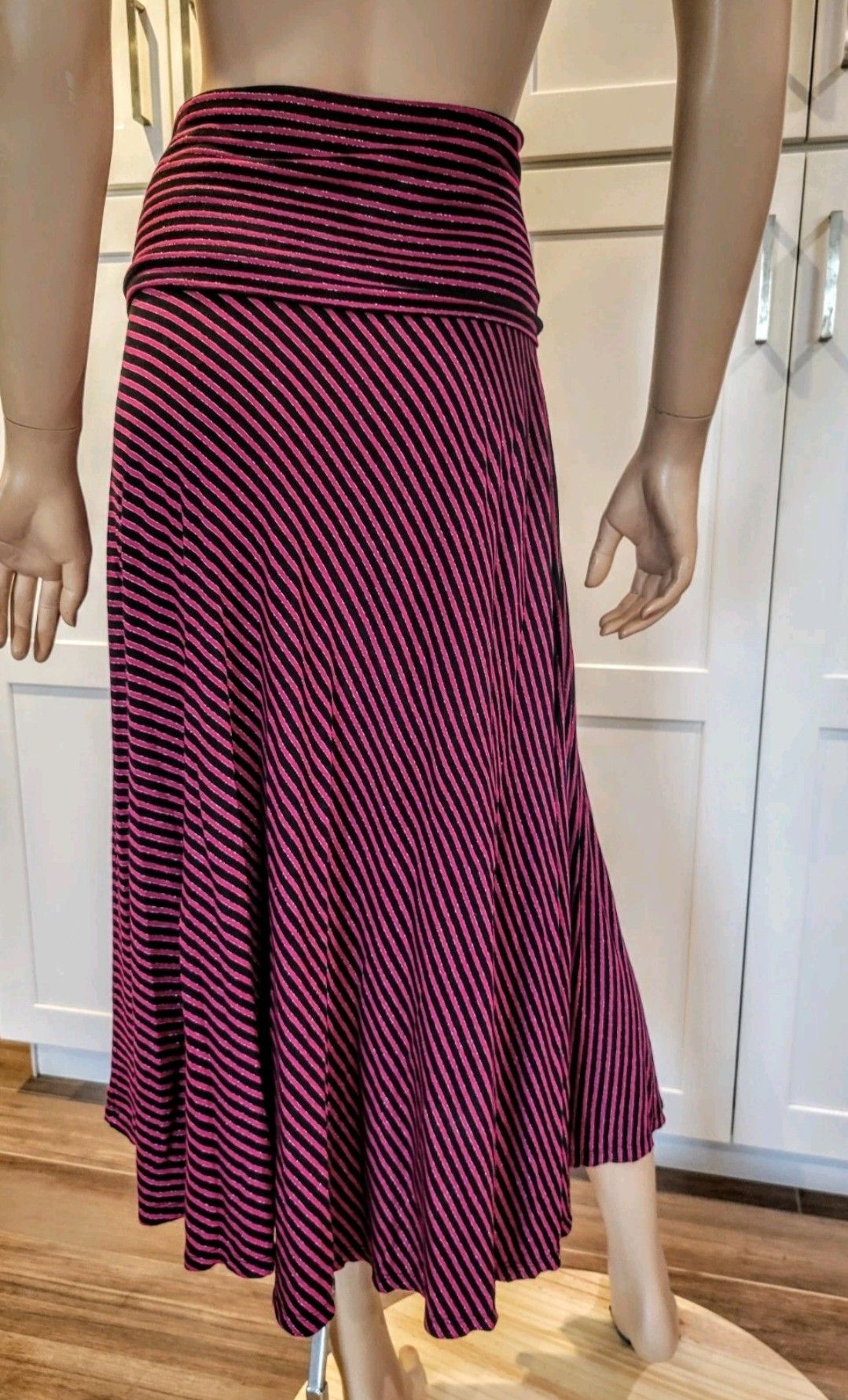 I.N.C INC International Concepts Convertible Dress Skirt M EUC Size M / US 6-8 / IT 42-44 - 5 Thumbnail